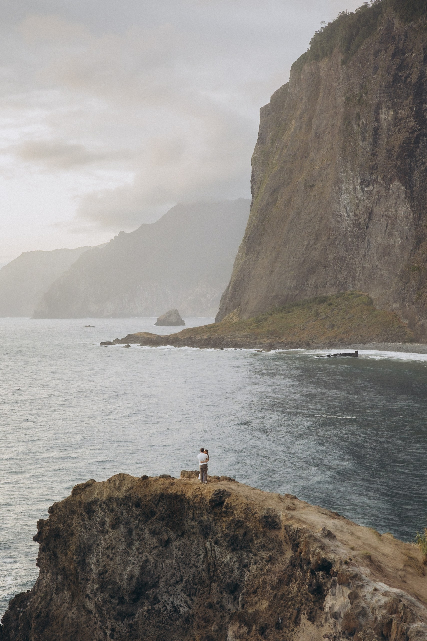 Secret Proposal at Miradouro do Guindaste, Madeira | Proposal Photographer