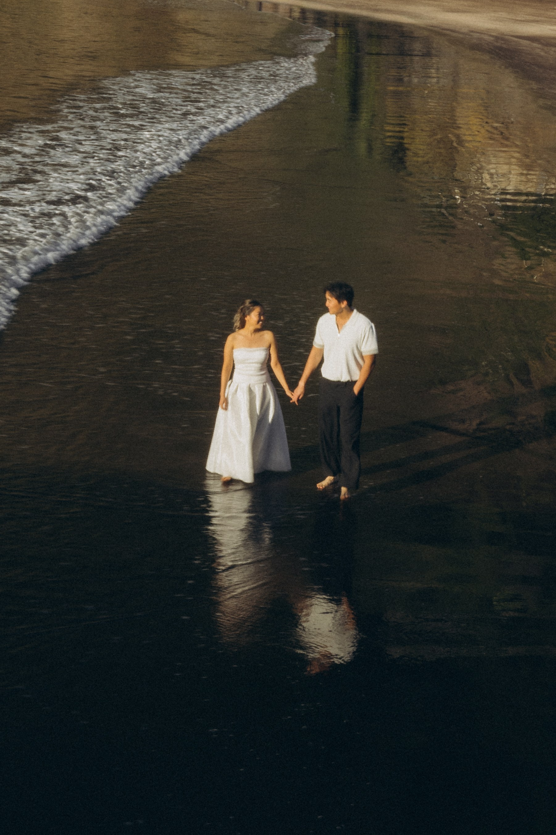 Honeymoon Photoshoot at Seixal Beach & Fanal Forest | Madeira Couple Photographer