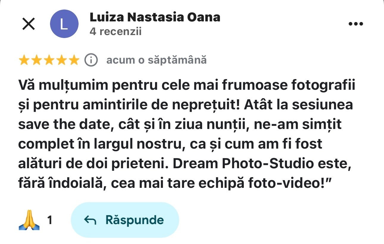 Dream Studio Galați – ședințe foto profesionale pentru familie, portrete și evenimente