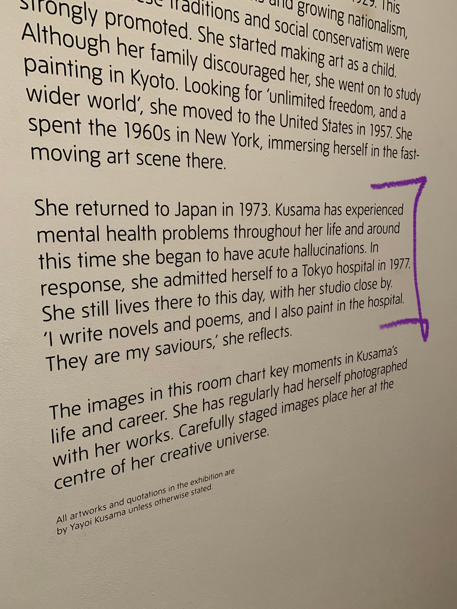 Kusama at Tate Modern. Victoria Dini. Art photography in London / Folkestone, UK