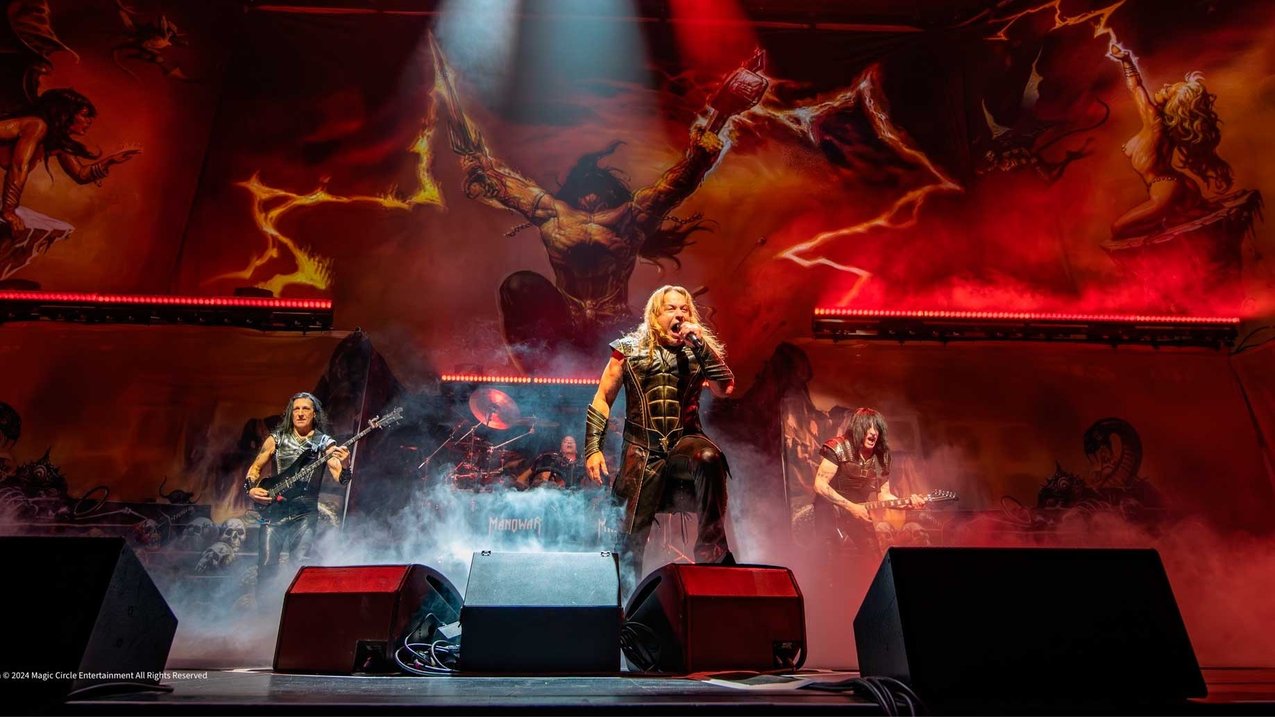 Manowar anuncian grandes conciertos en España: las leyendas del heavy metal regresan a Madrid y Barcelona en 2027 | FOTKAI