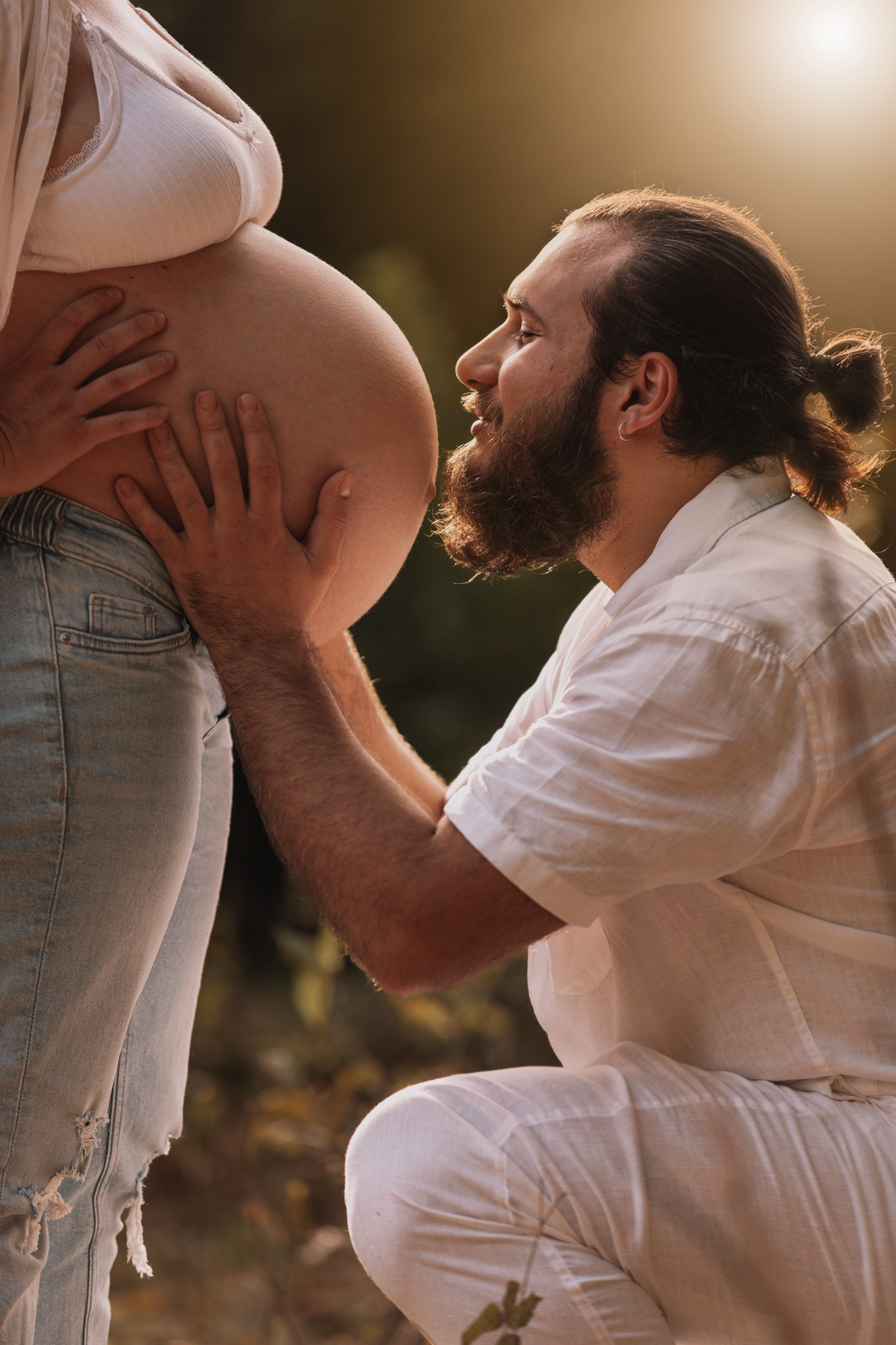 Grūtnieču foto sesija