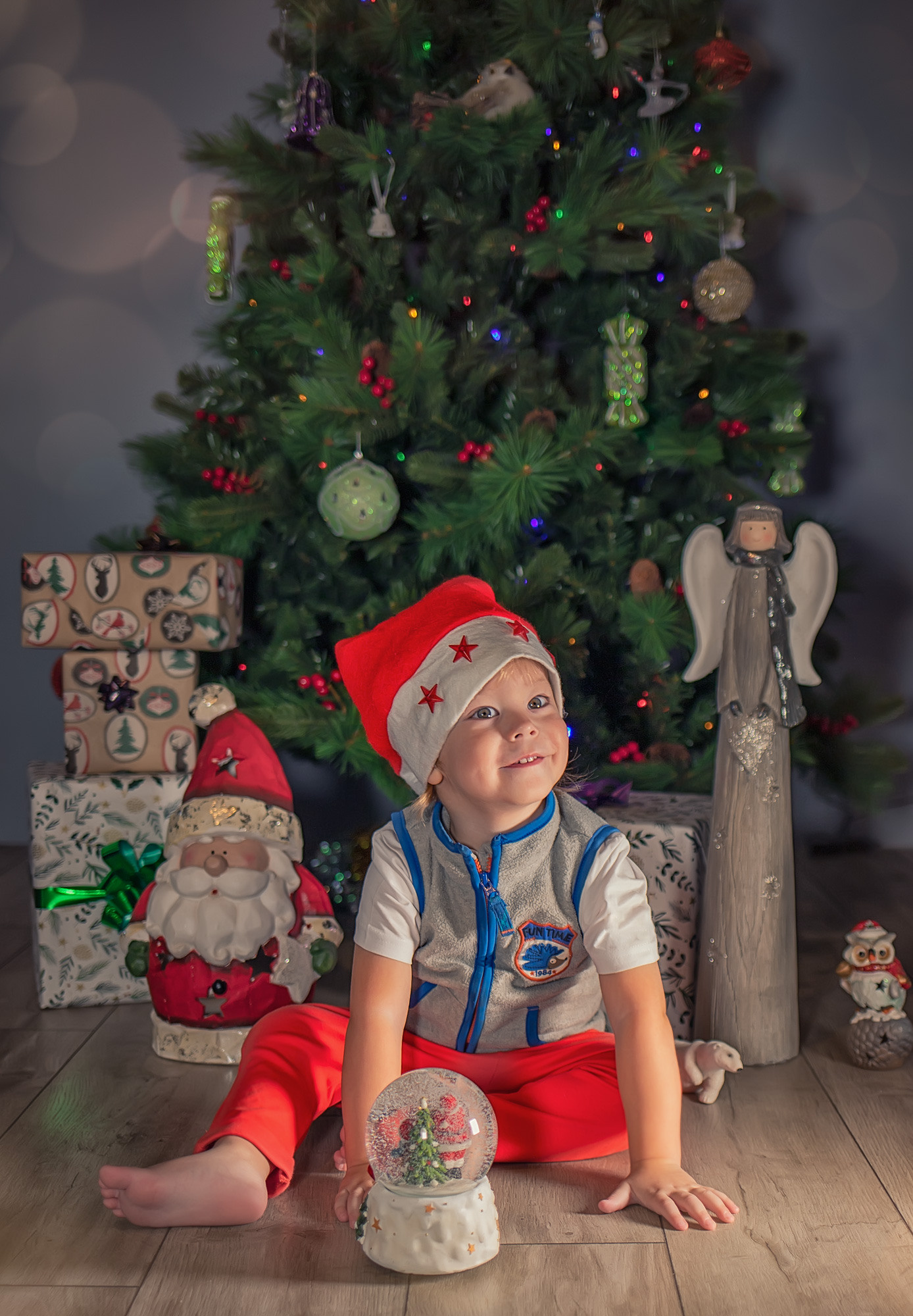 Weihnachts-Fotoshooting für Kinder Regensburg