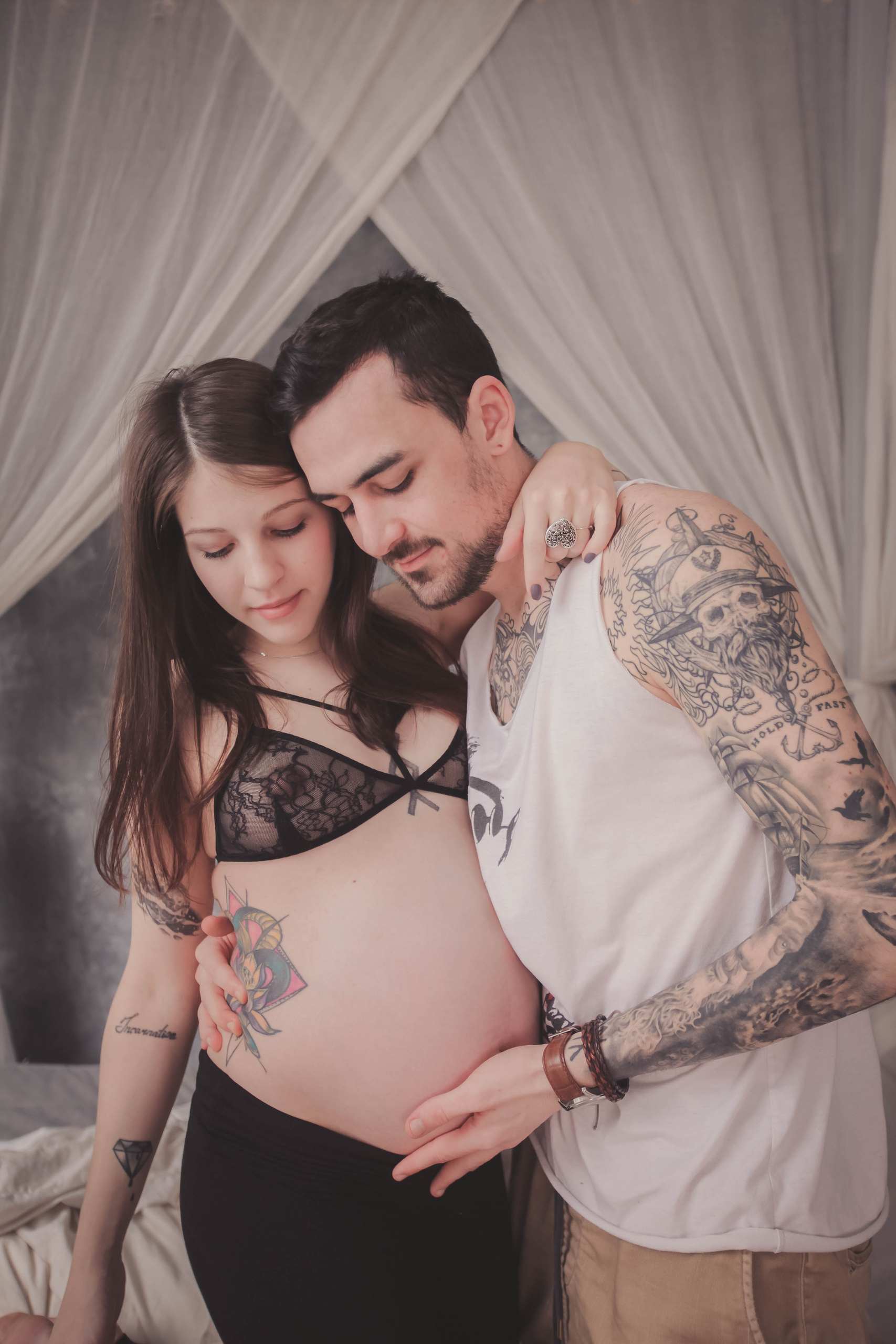 Waiting for a baby. Elina and Huan (Russia, Saint-Petersburg)