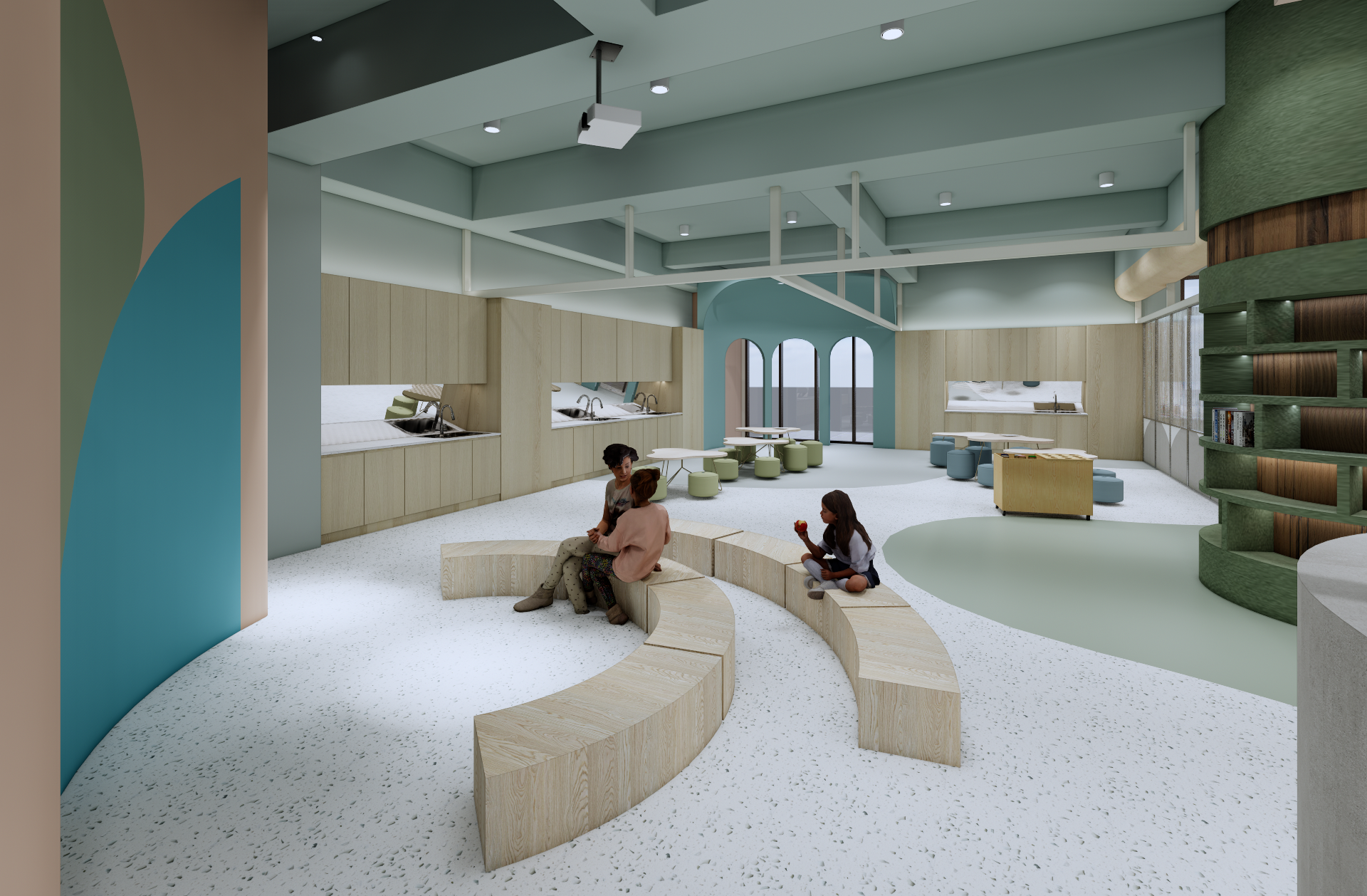 Doller day nursery centre. IHID studio