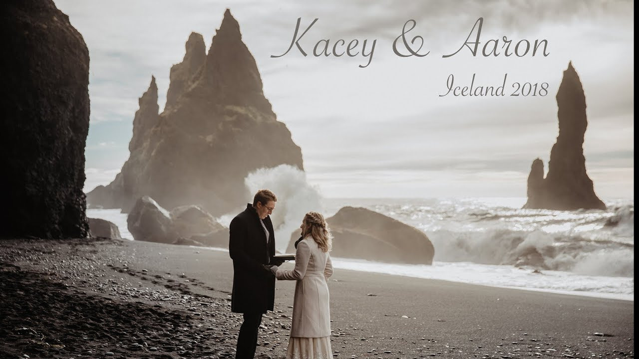 Wedding videographer in Iceland. Iceland elopement photographer & videographer
