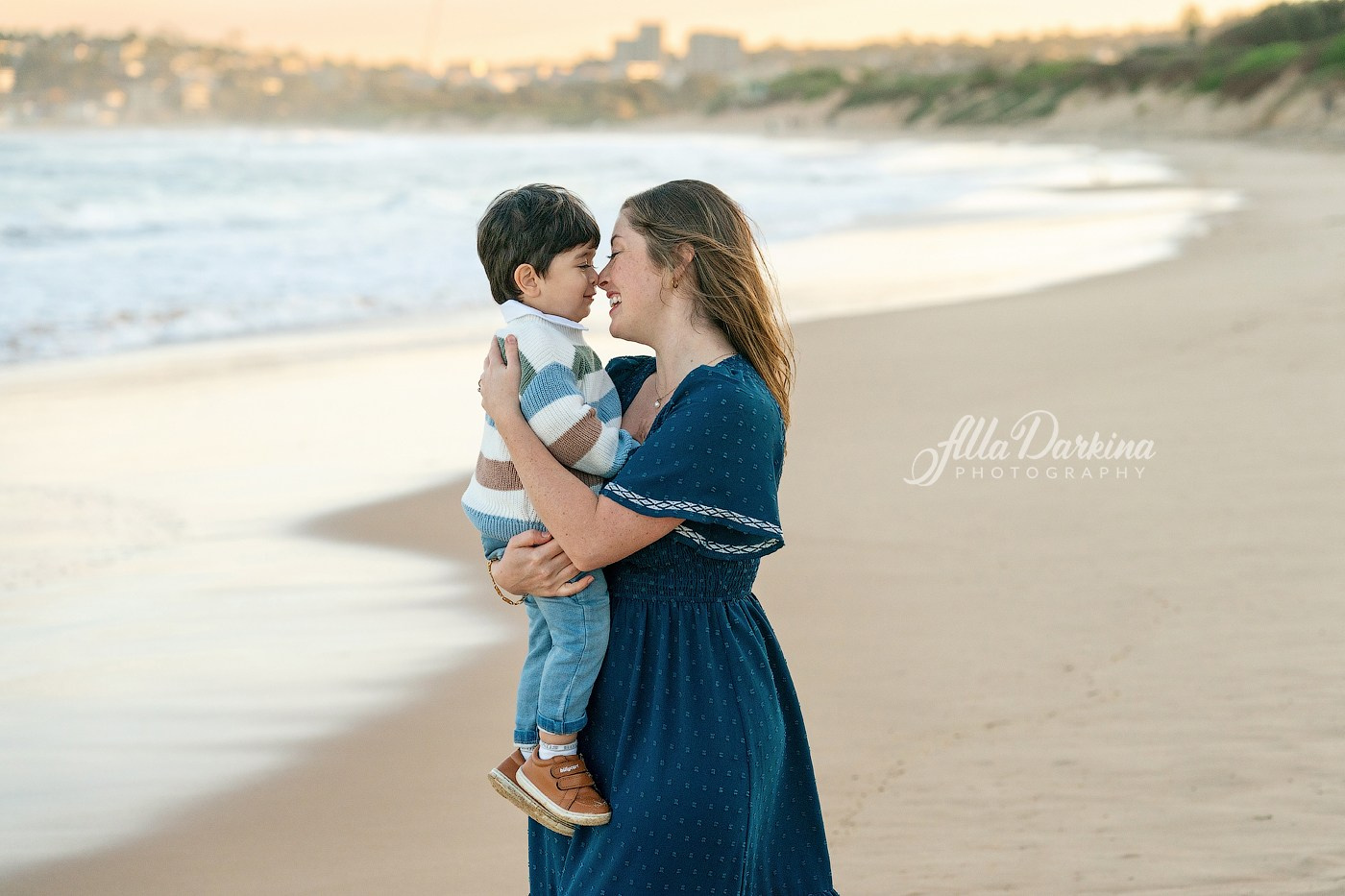 Family session at Sydney beach