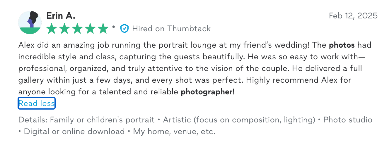 FORT LAUDERDALE PHOTOGRAPHER | ALEX D PRODUCTION | testimonials. FORT LAUDERDALE PHOTOGRAPHER | ALEX D PRODUCTION