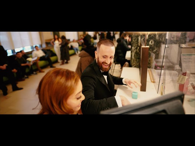 Small wedding in the City Clerk’s Office, manhattan. Emin Kuliyev — Award-Winning Wedding Photojournalist NYC & USA | Best Wedding Photographer Known for Candid, Timeless Moments