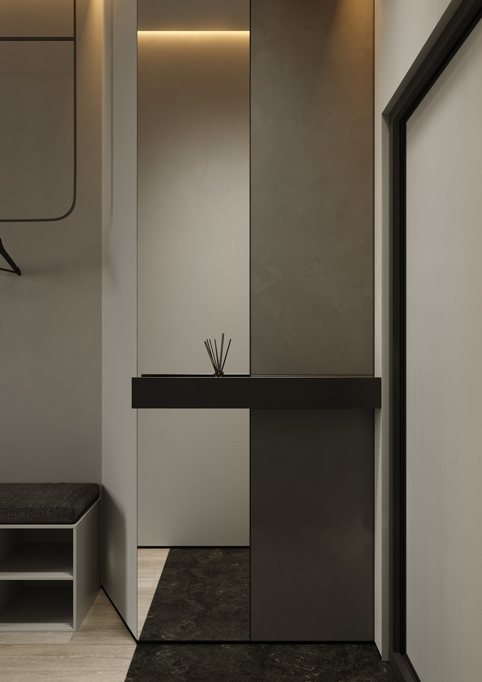 Apartments “Heart of the Capital”. Interior and object 3D visualization