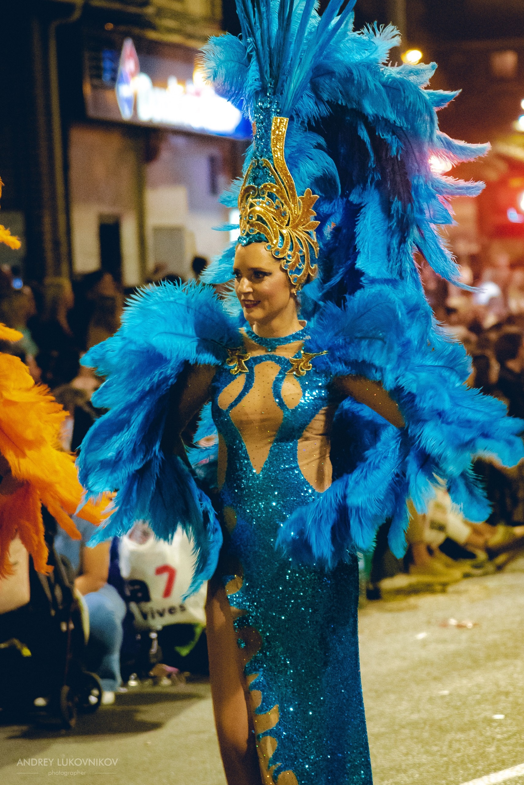 Photo report from the night carnival in Murcia | Reportage photographer Andrey Lukovnikov