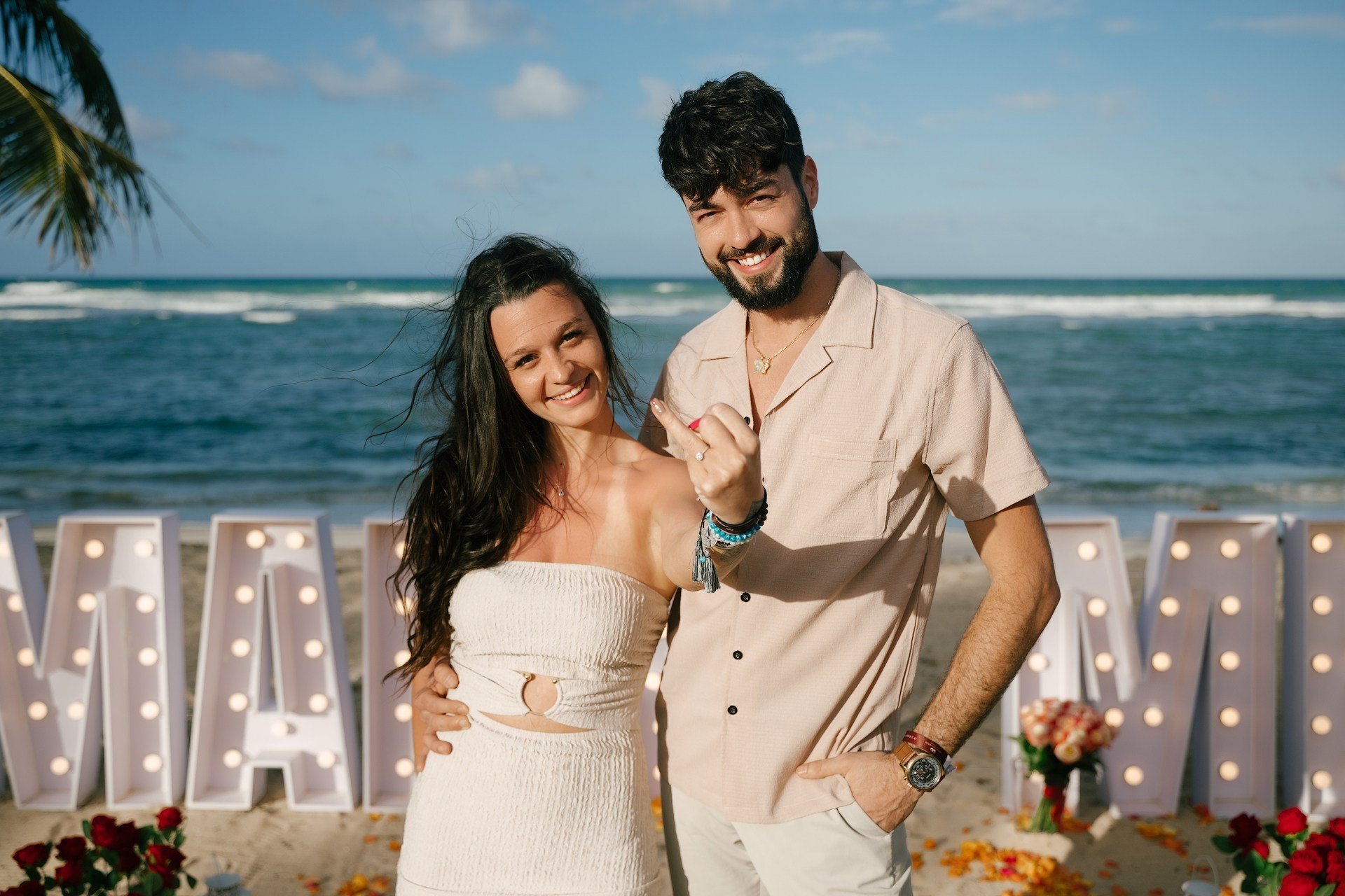 VIP Proposal Package — Rose Path to “Marry Me” Letters