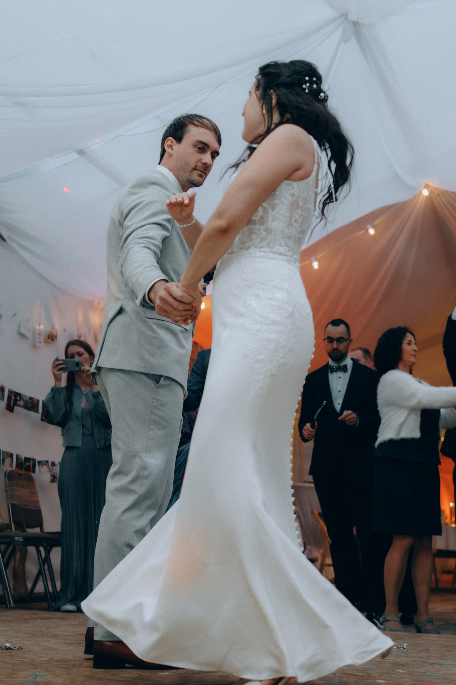 Erster Tanz des Brautpaars – Hochzeit Sachsen