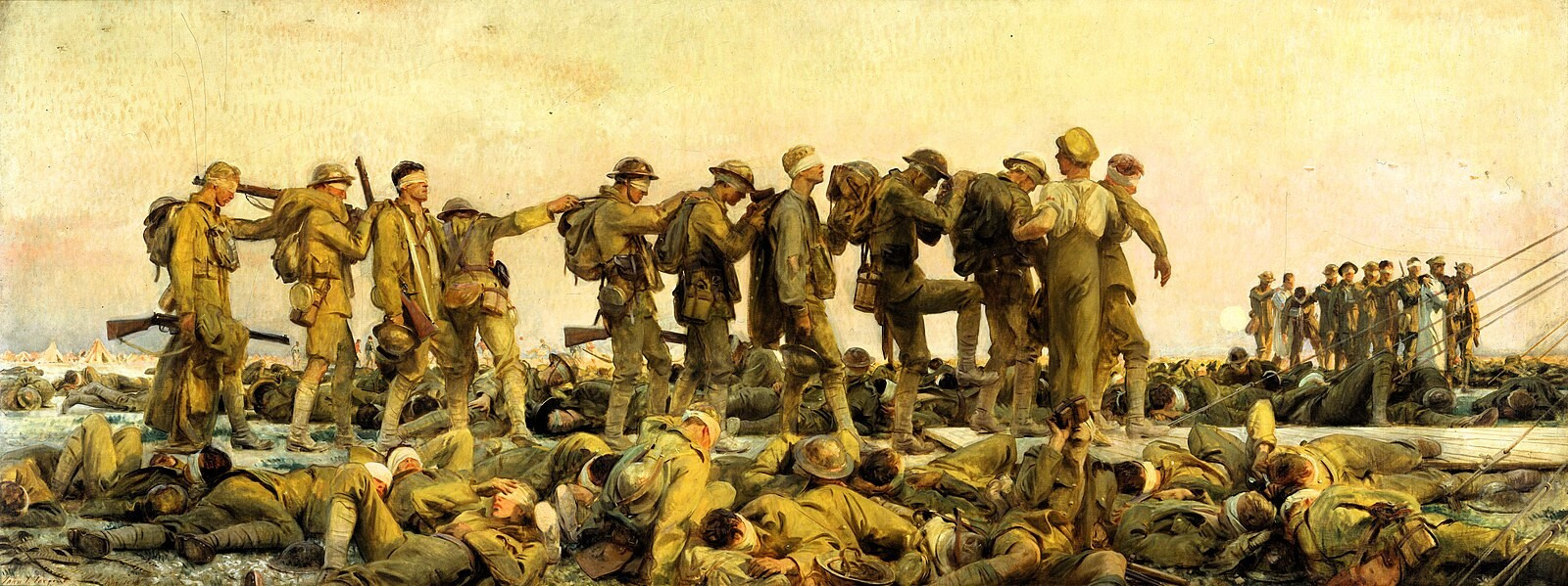 John Singer Sargent — Gassed (1919)