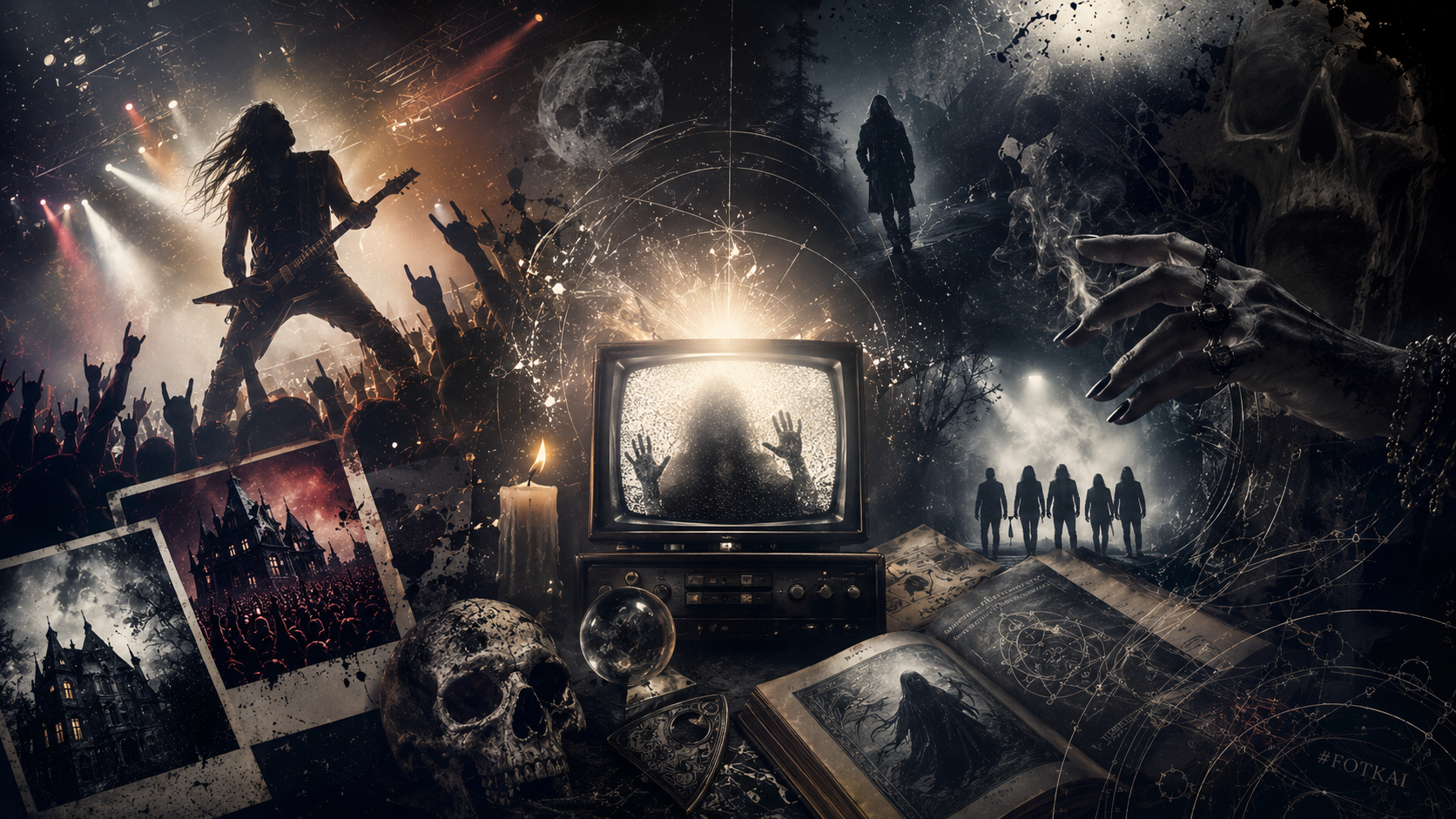 “Through Static and Shadows”: new series brings psychic mediumship to the world of heavy metal and horror | FOTKAI