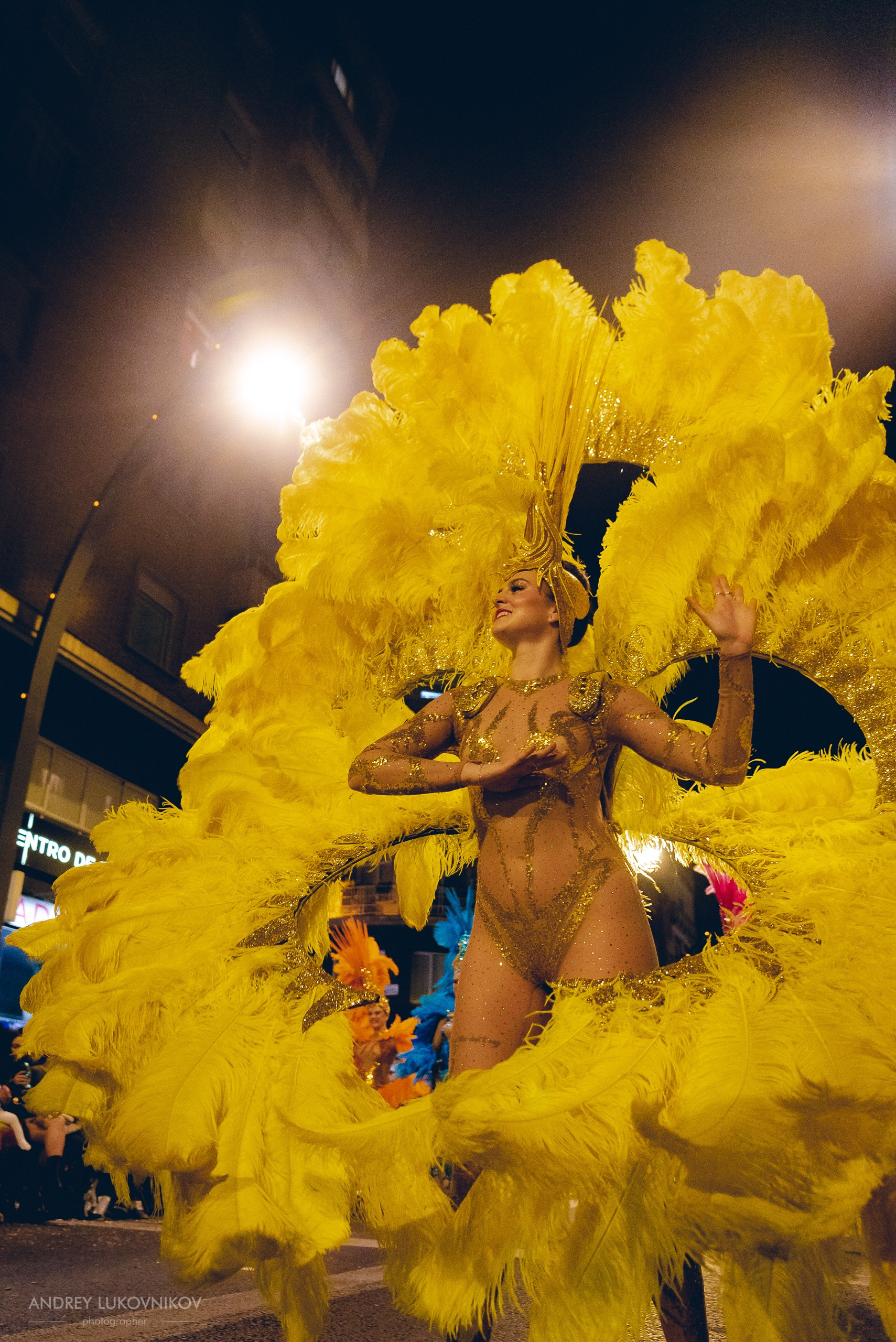 Photo report from the night carnival in Murcia | Reportage photographer Andrey Lukovnikov
