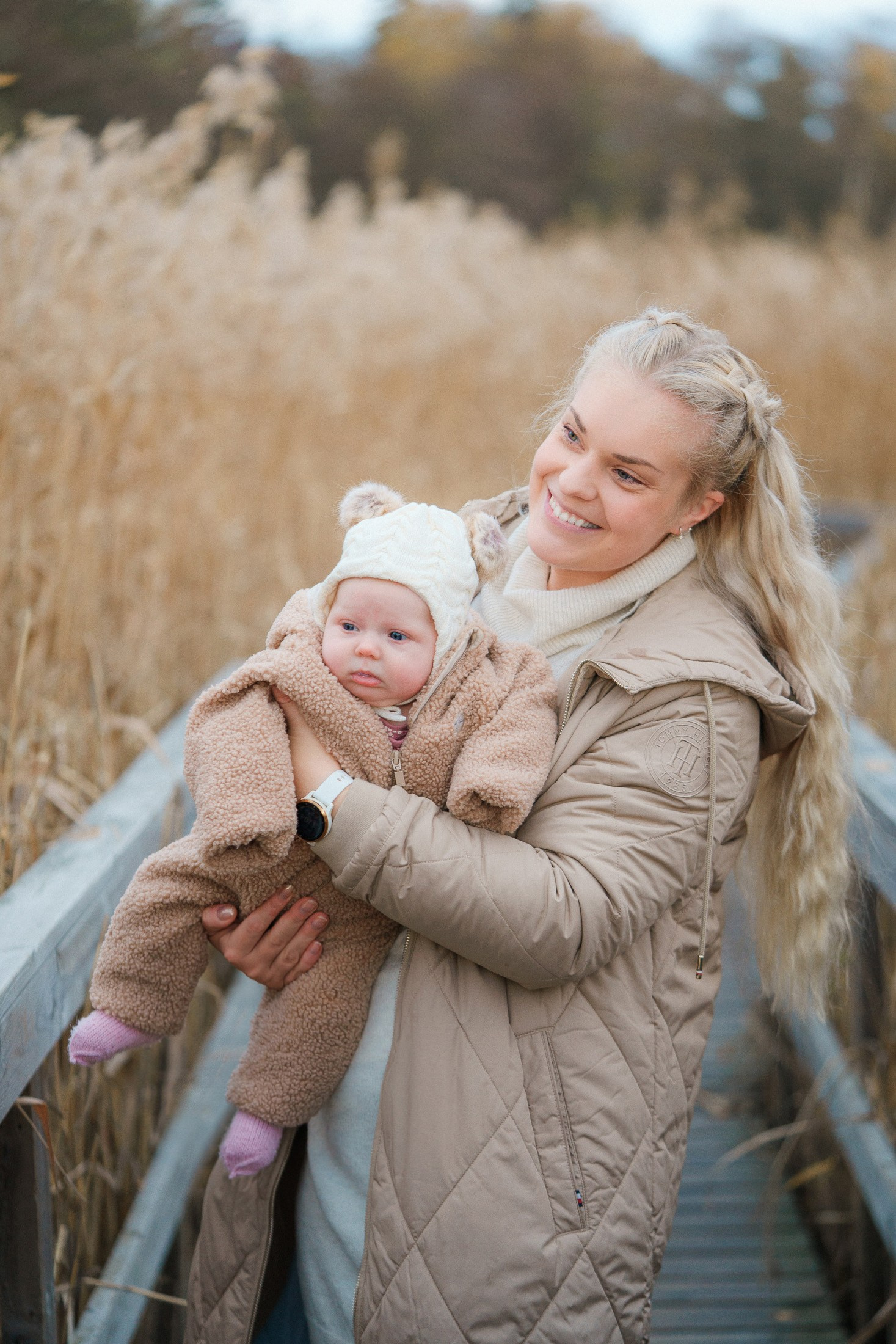 äiti-vauva kuvaus Espoossa, Laajalahdella