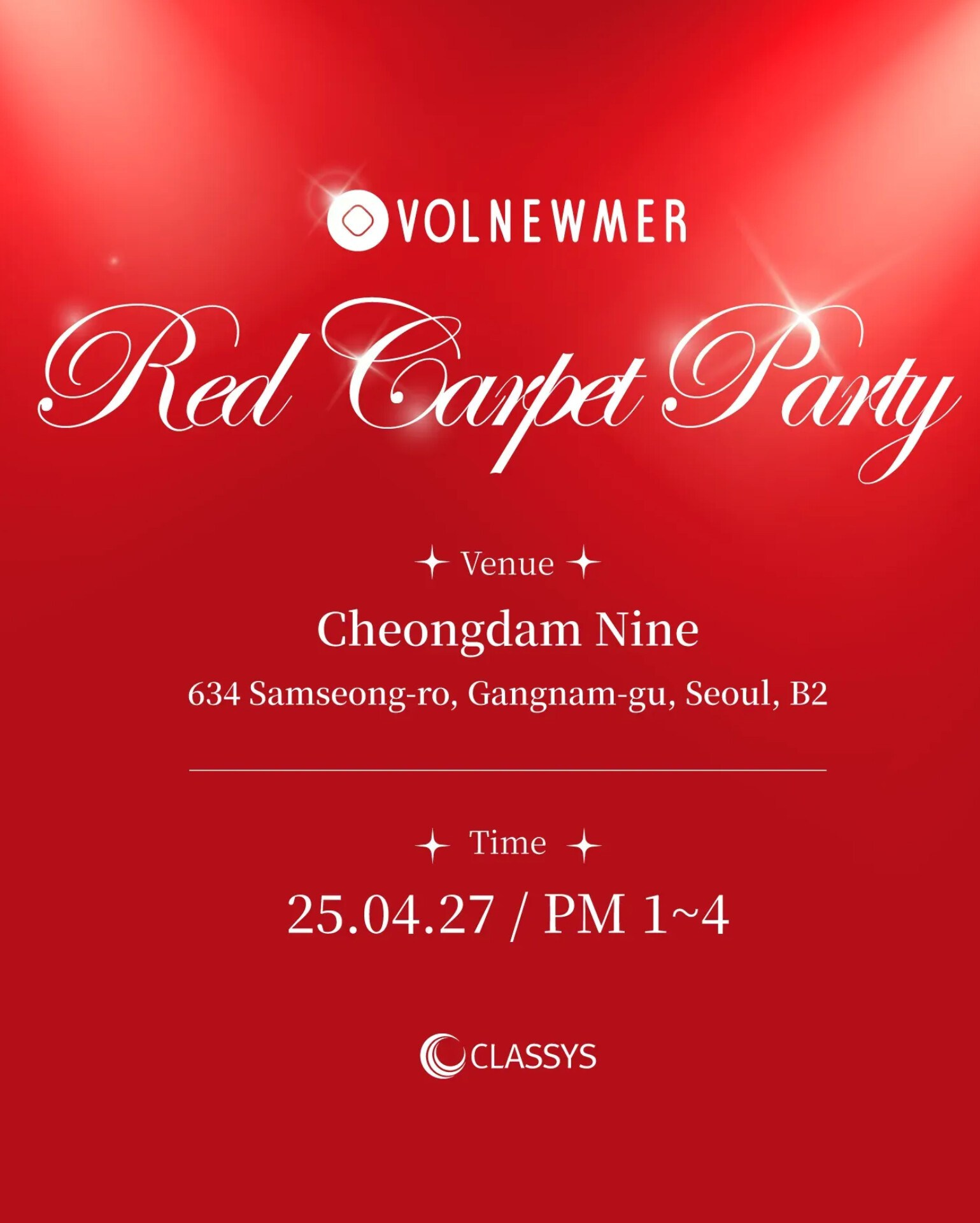 VOLNEWMER Red Carpet Night