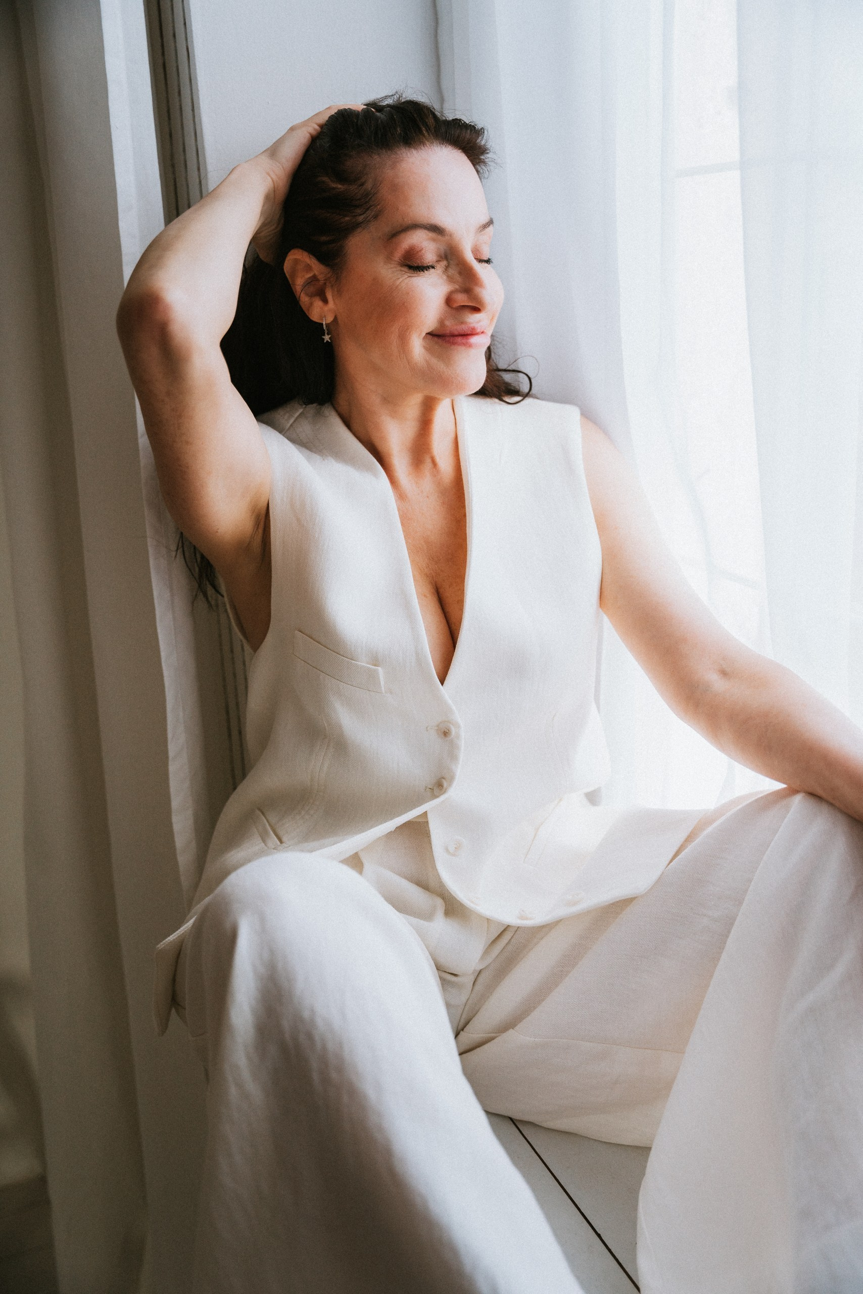 IN STUDIO. Svitlana Miahka fotografa a Genova