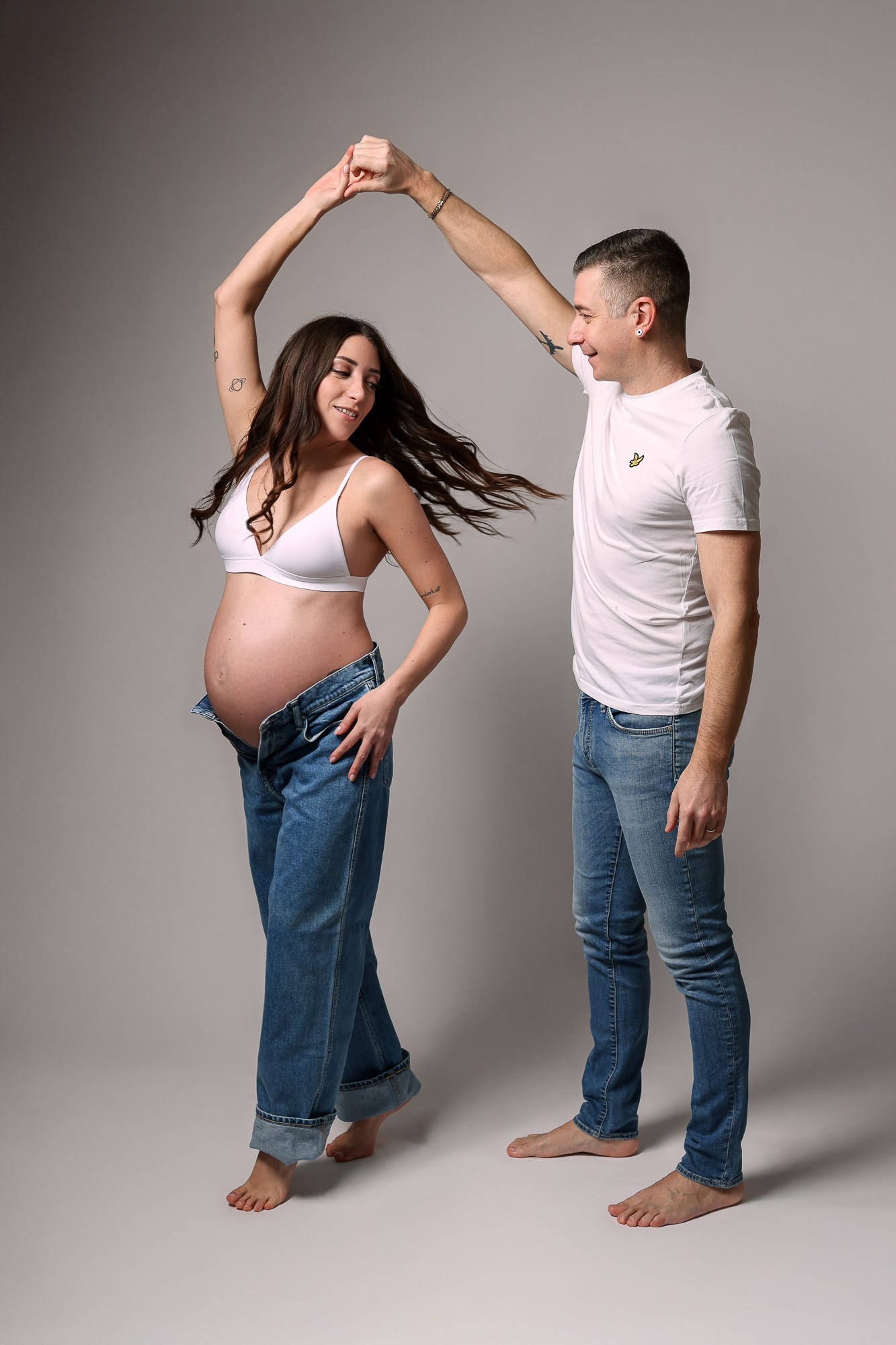 Servizi fotografici di gravidanza a Treviglio (Bergamo)