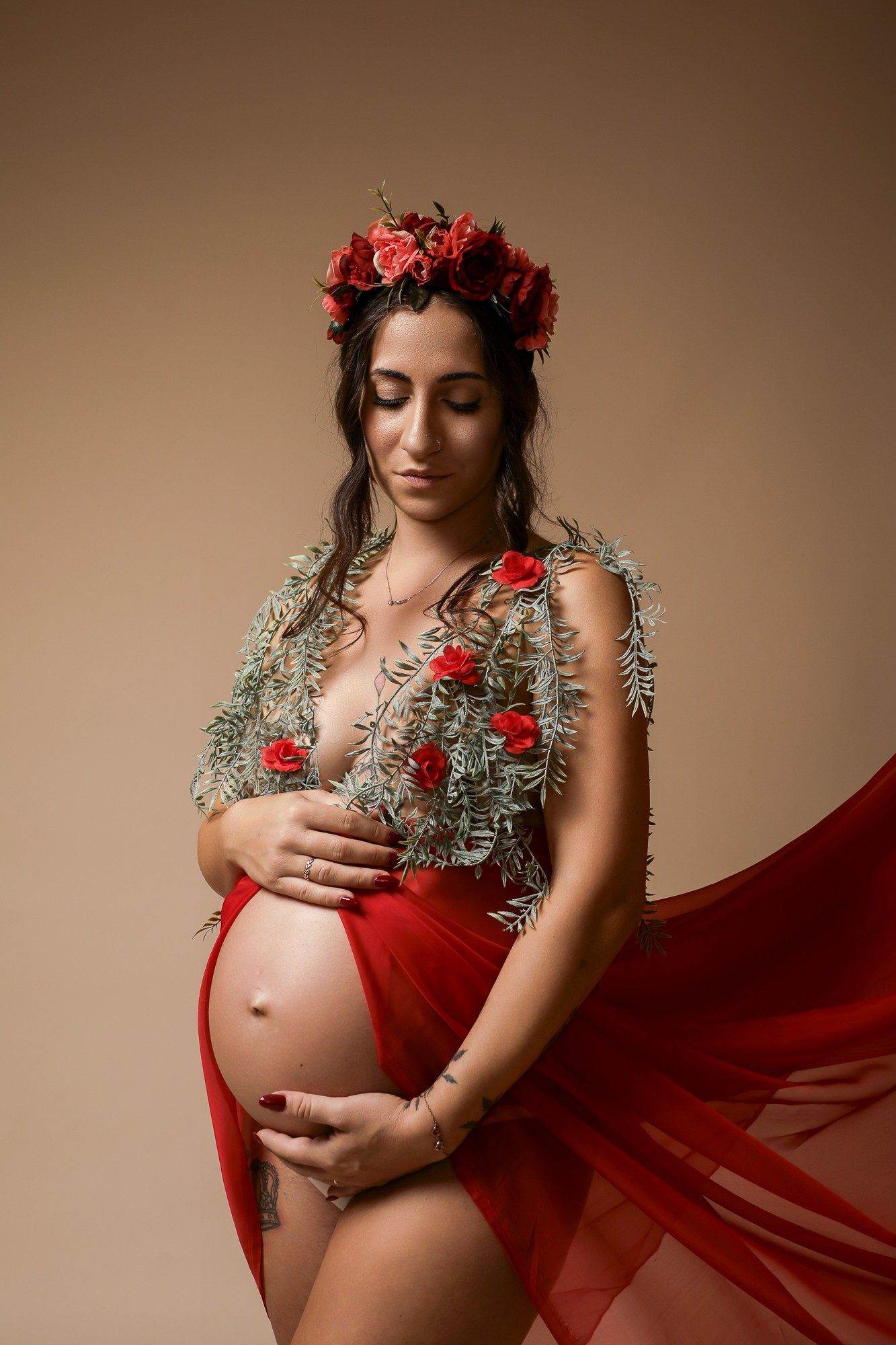 Servizi fotografici di gravidanza a Treviglio (Bergamo)