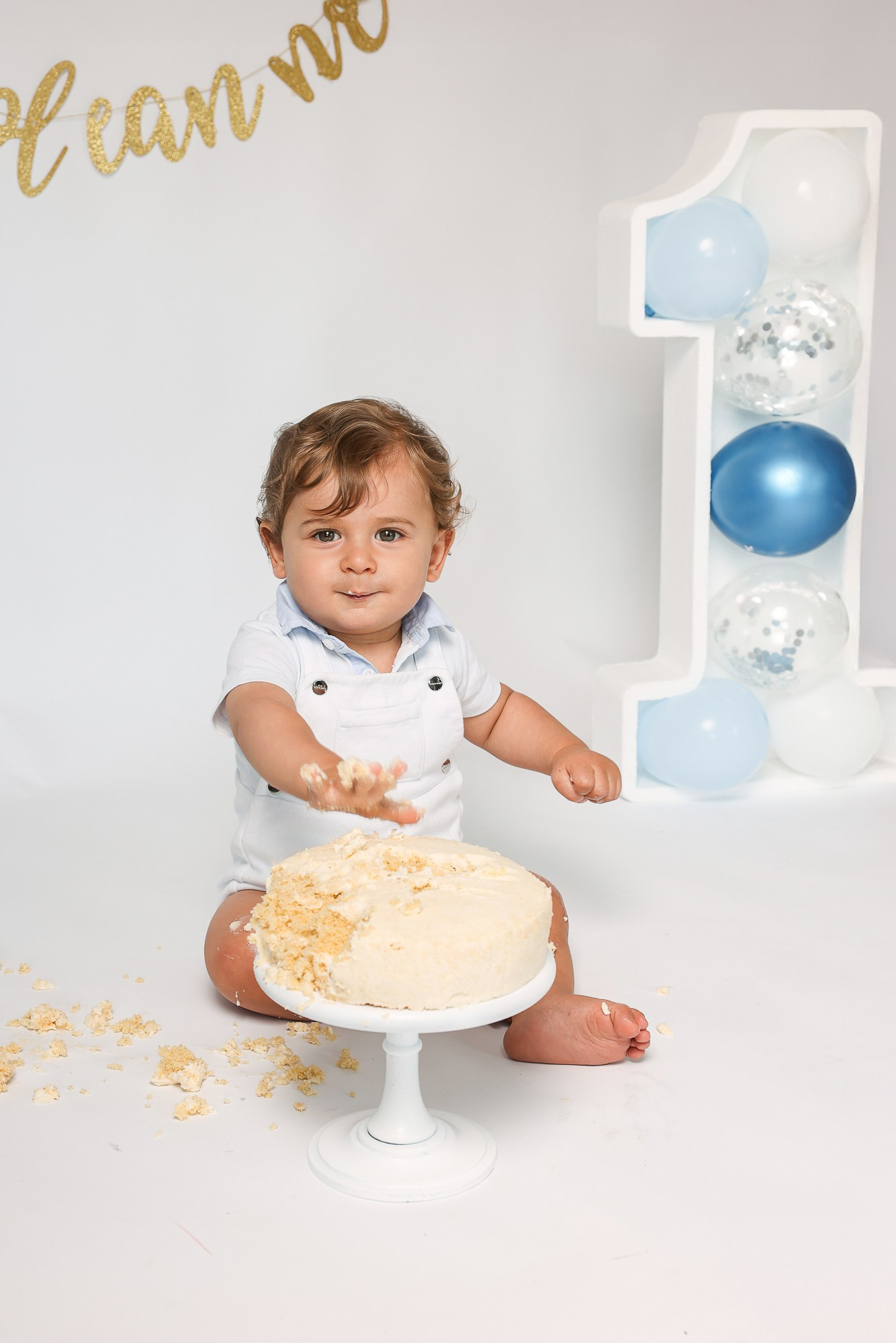 Servizi fotografici Primi compleanni, Smash Cake a Treviglio (Bergamo)