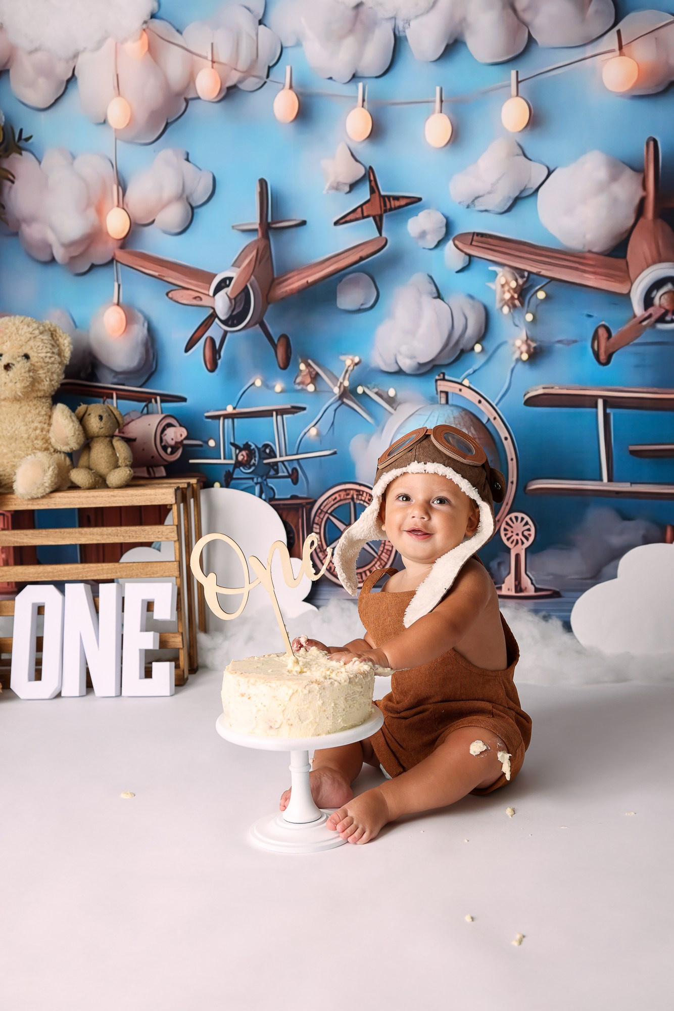 Servizi fotografici Primi compleanni, Smash Cake a Treviglio (Bergamo)