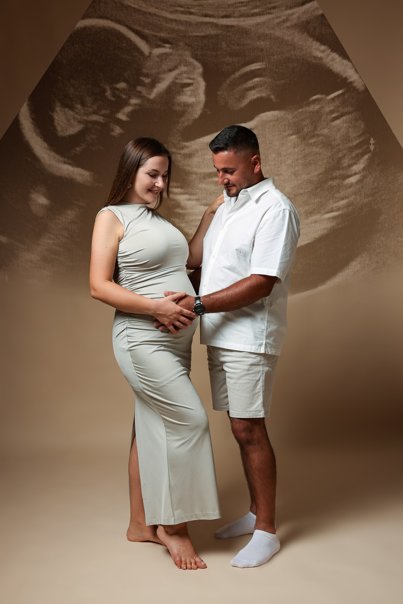 Servizi fotografici di gravidanza a Treviglio (Bergamo)