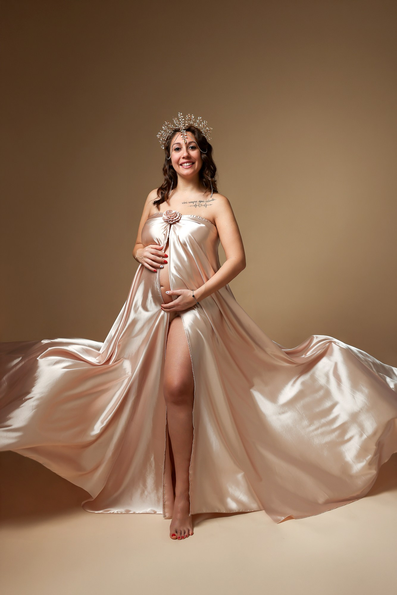 Servizi fotografici di gravidanza a Treviglio (Bergamo)