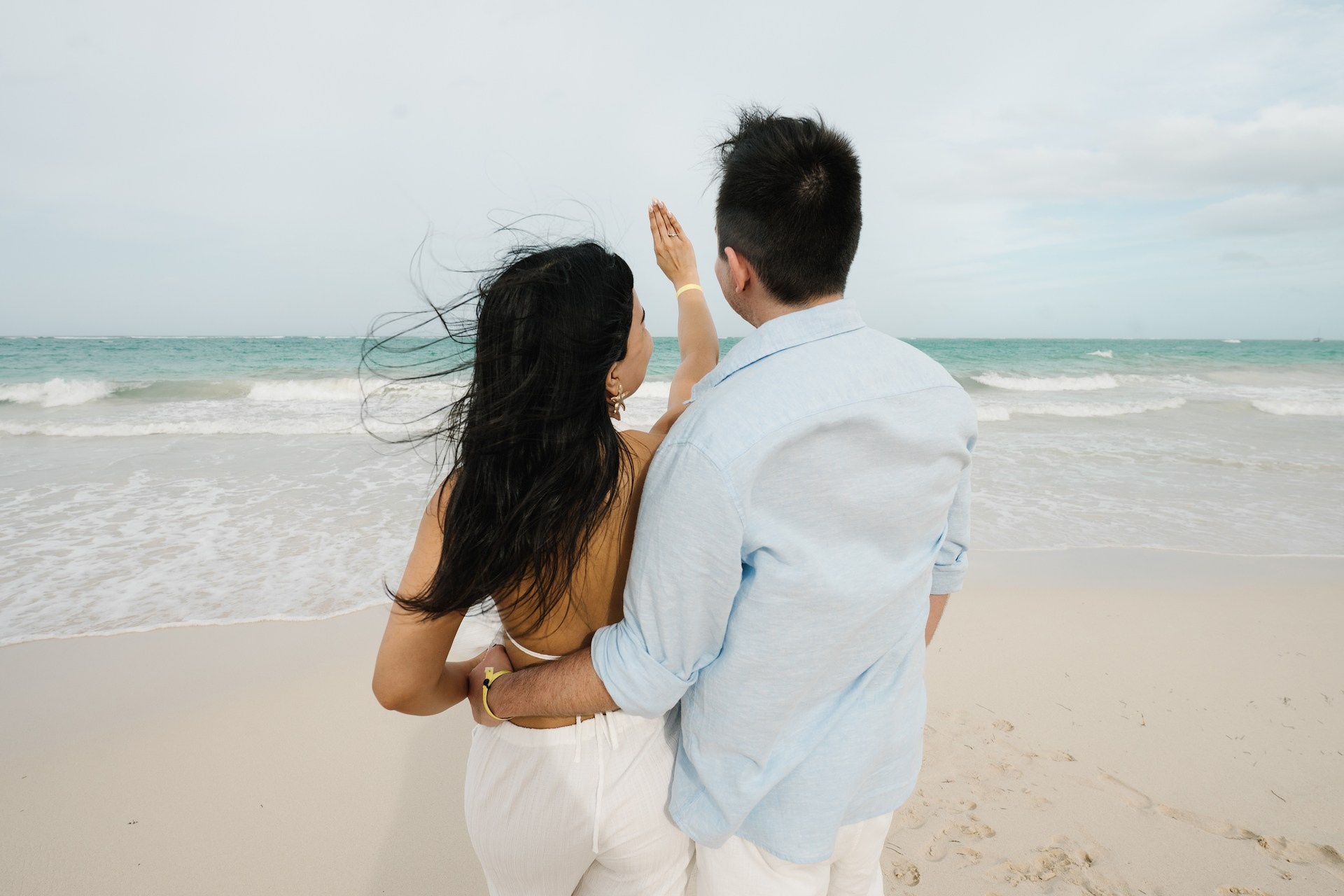 Proposal During Photoshoot in Punta Cana