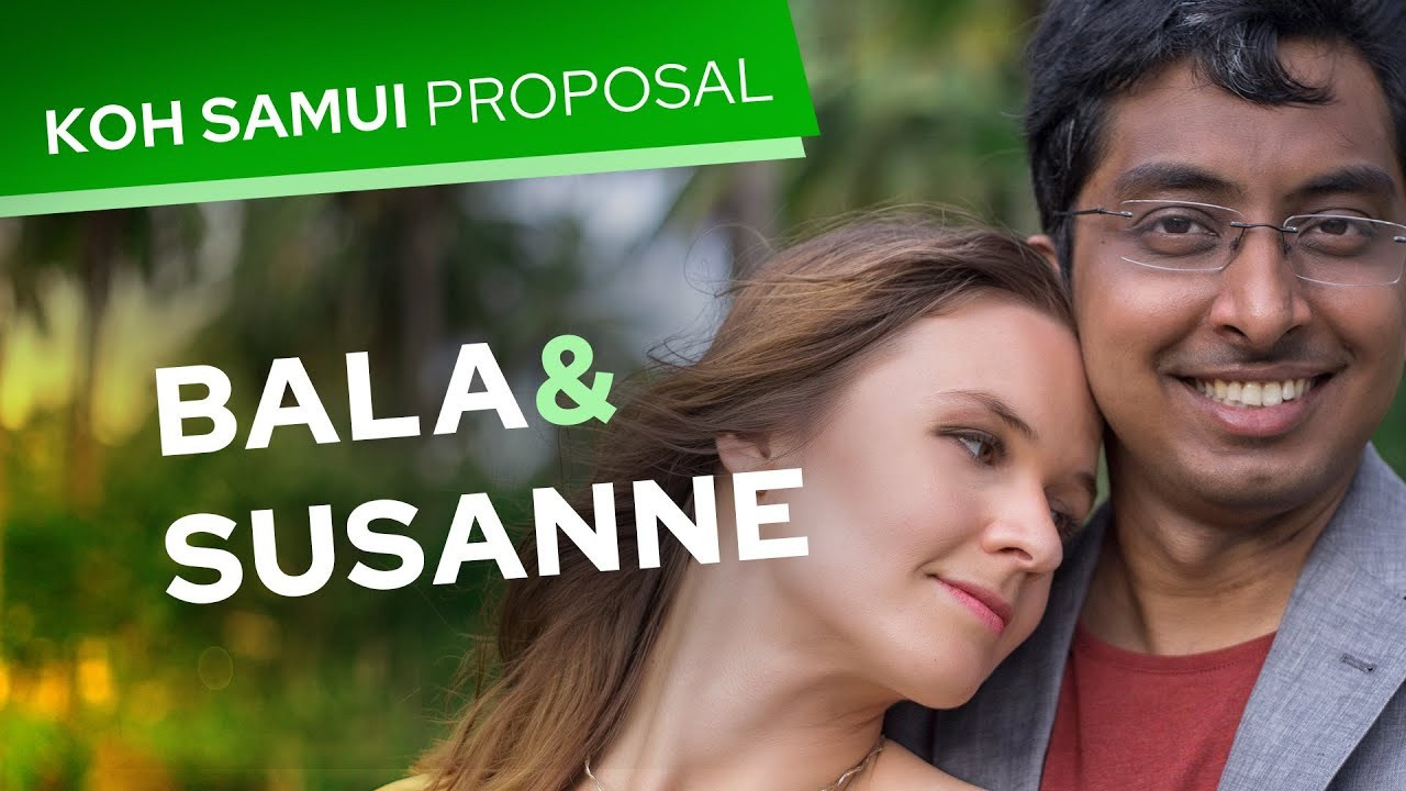 Video. Romantic proposal on Koh Samui, Thailand