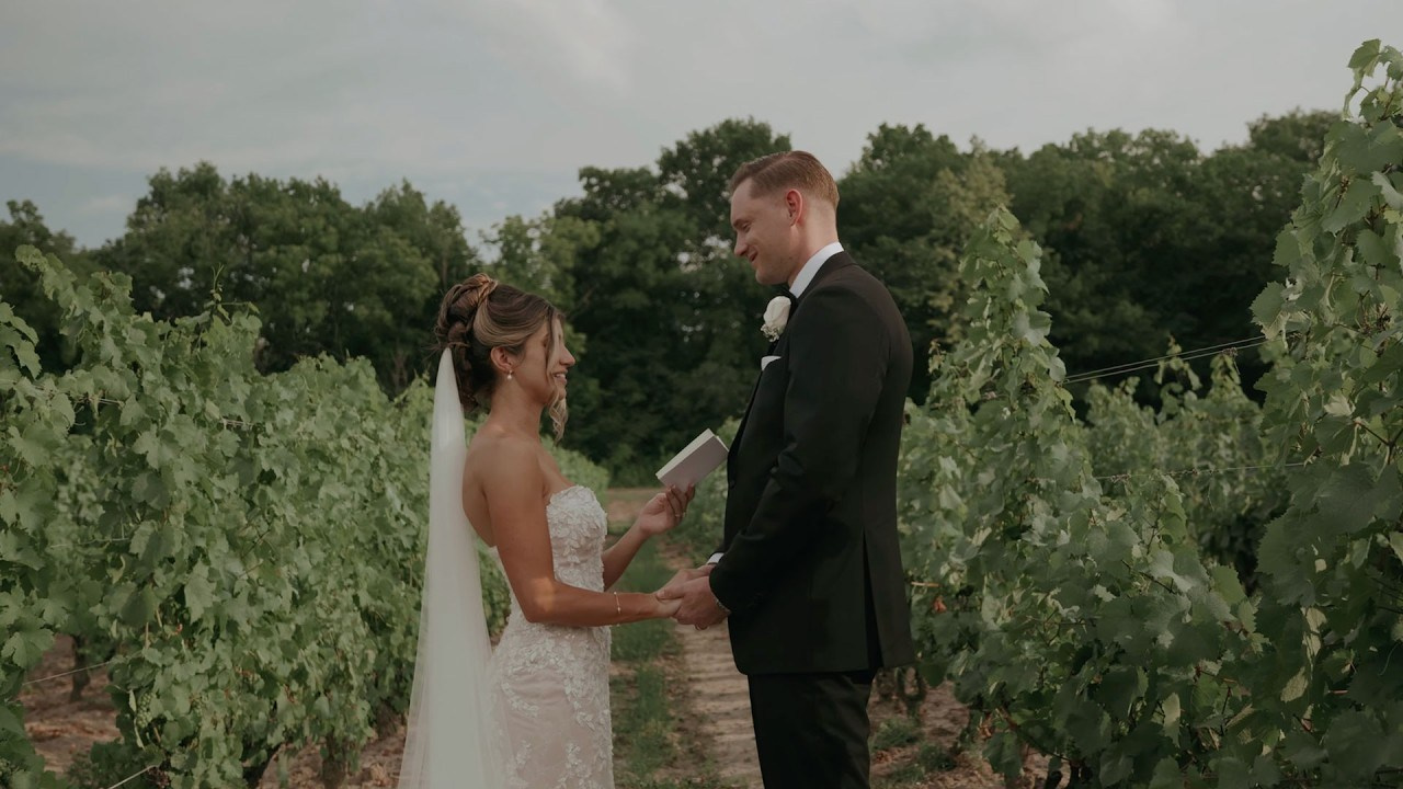 Alexa & Mitch — July 25, 2026. Storytellers Films — Candid Wedding Videographer & Photographer in Toronto, Ontario and beyond