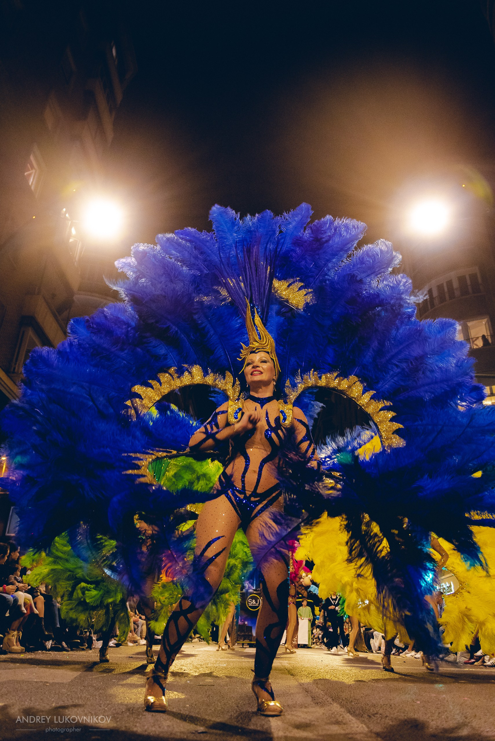 Photo report from the night carnival in Murcia | Reportage photographer Andrey Lukovnikov