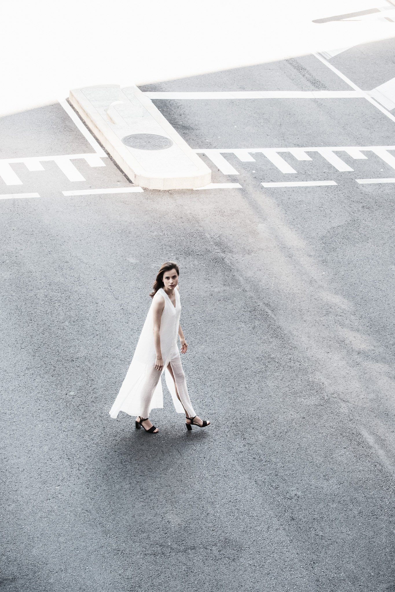 Modern lifestyle photography with stylish urban background.