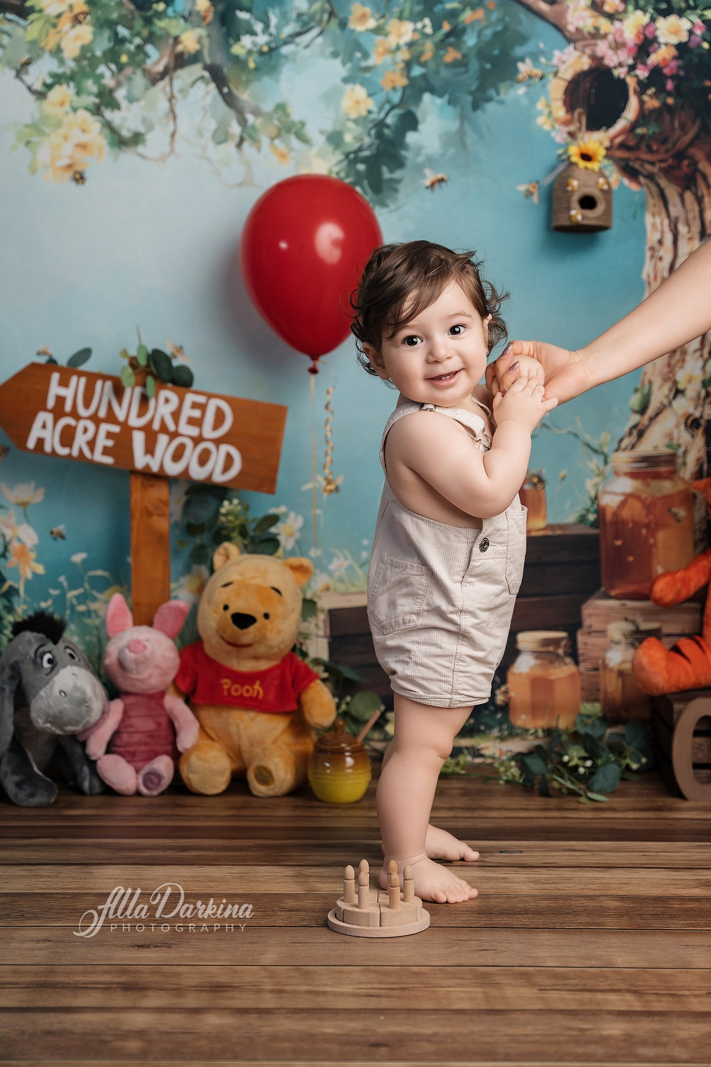 Arta’s “Winnie The Pooh” cake smash session