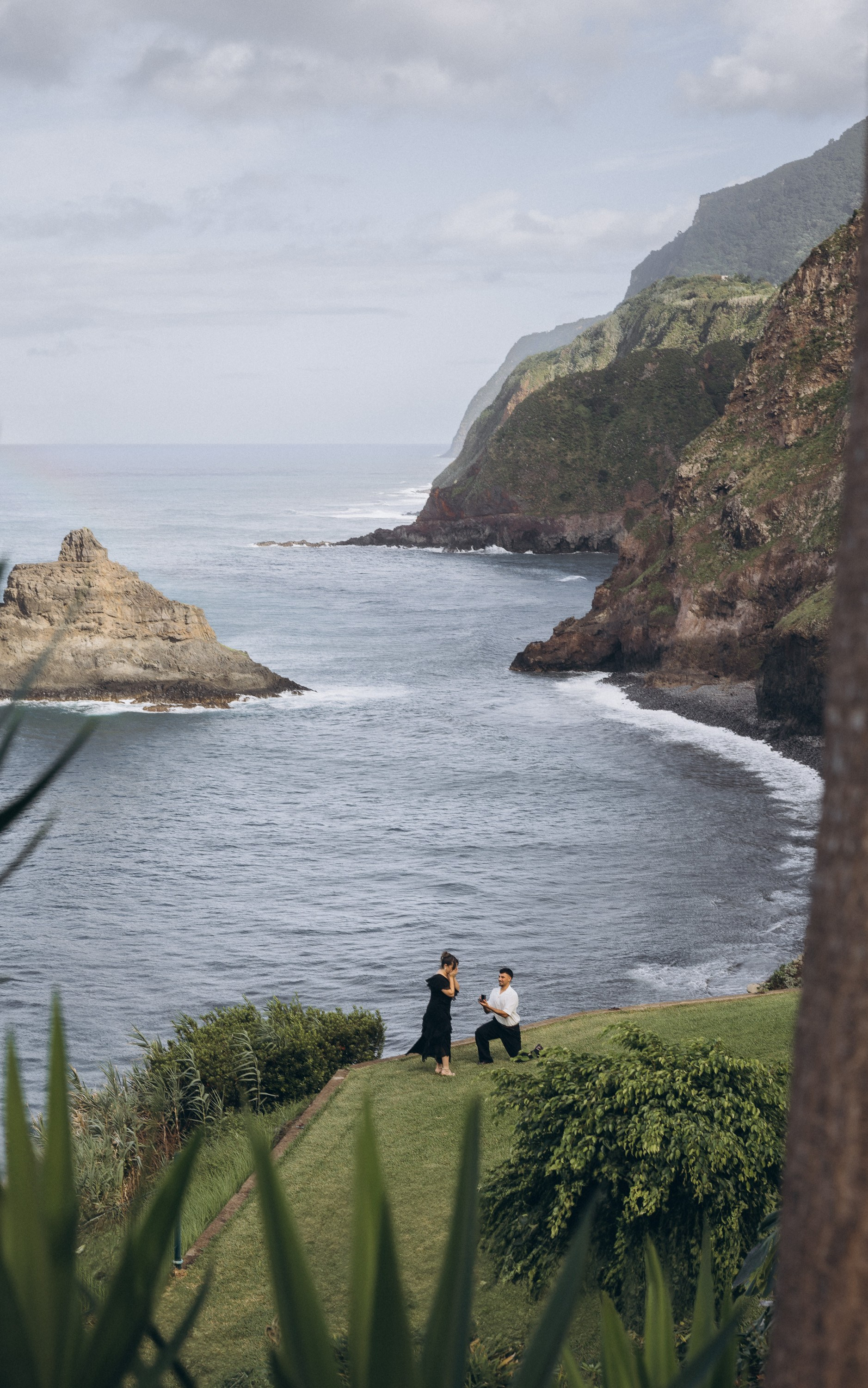 Private secret proposal in Boa Ventura, Madeira