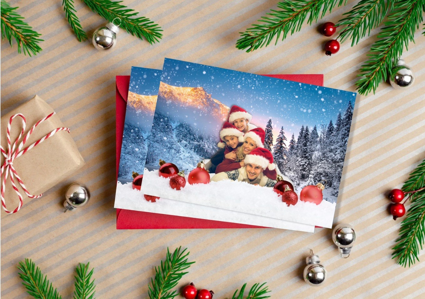 Weihnachts-Fotoshooting in Freiburg. Fotograf in Freiburg, Meerim Kaufmann