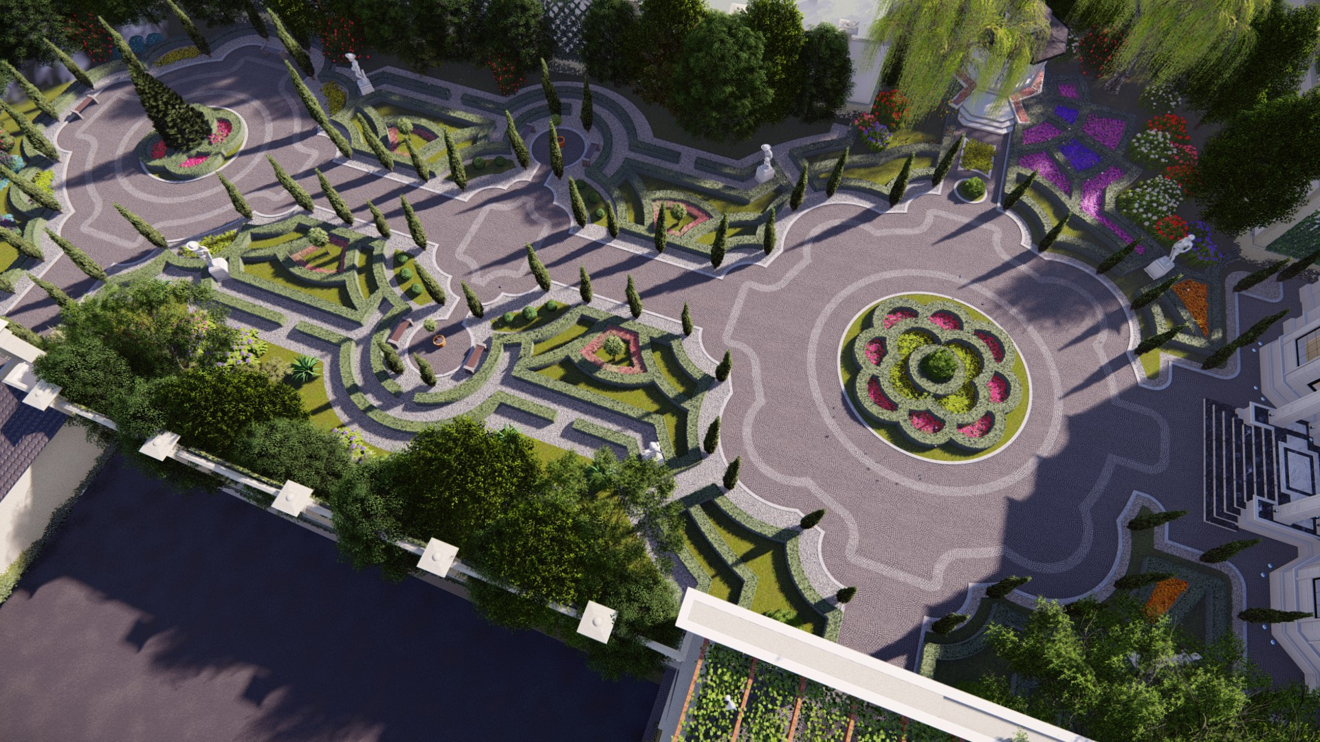 Проект разработки ландшафтного благоустройства в городе Гянджа