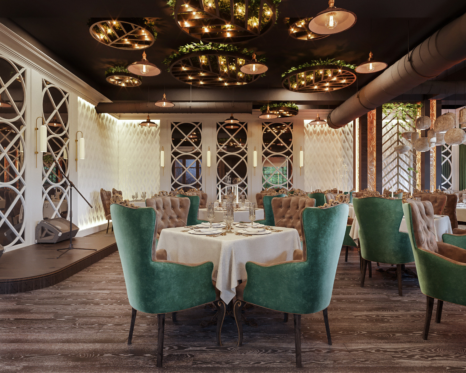 Дизайн — проект ресторана «CIRE»