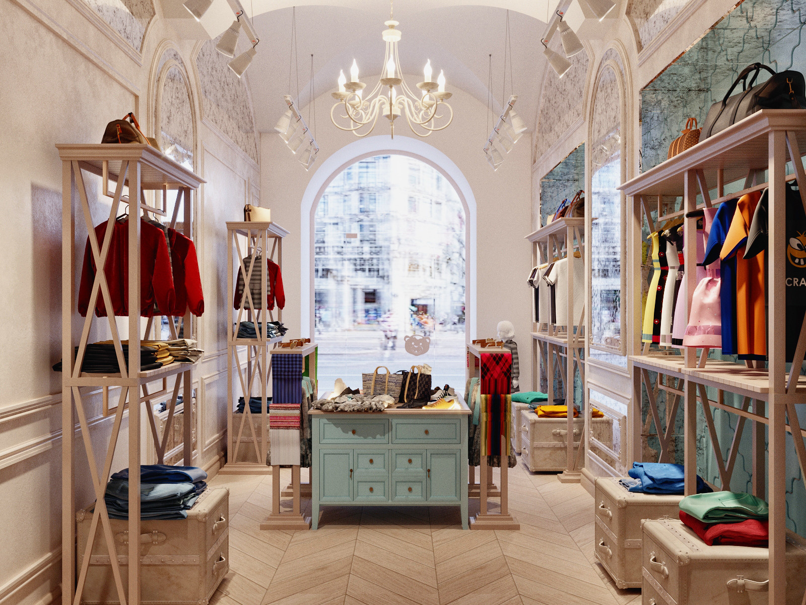 Дизайн — проект магазина детской одежды «WHOOLY BEAR»