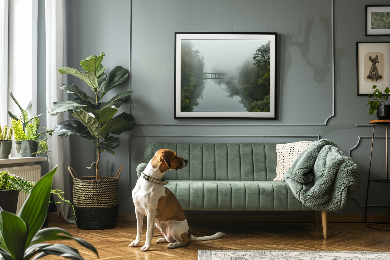 Unique interior paintings created with neural networks. Photographer in Shanghai — Lola Pidluskaya