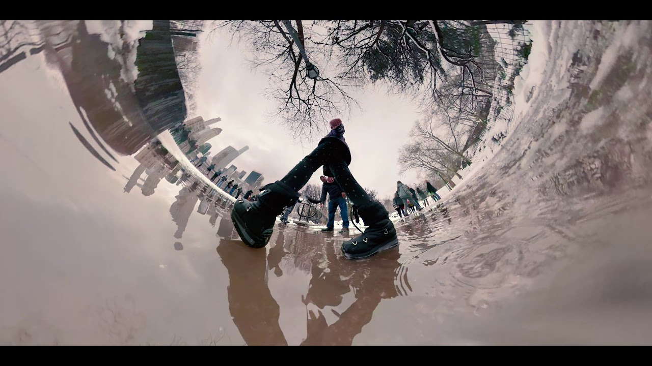 Yesterday — Snow, Manhattan, Eva and me -- Gopro Fusion + Sony A9. Emin Kuliyev — Award-Winning Wedding Photojournalist NYC & USA | Best Wedding Photographer Known for Candid, Timeless Moments
