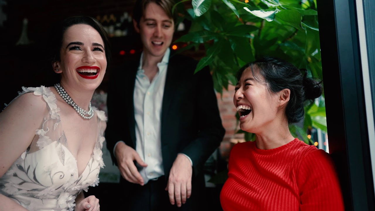 Engagement party in Lena cafe. Emin Kuliyev — Award-Winning Wedding Photojournalist NYC & USA | Best Wedding Photographer Known for Candid, Timeless Moments