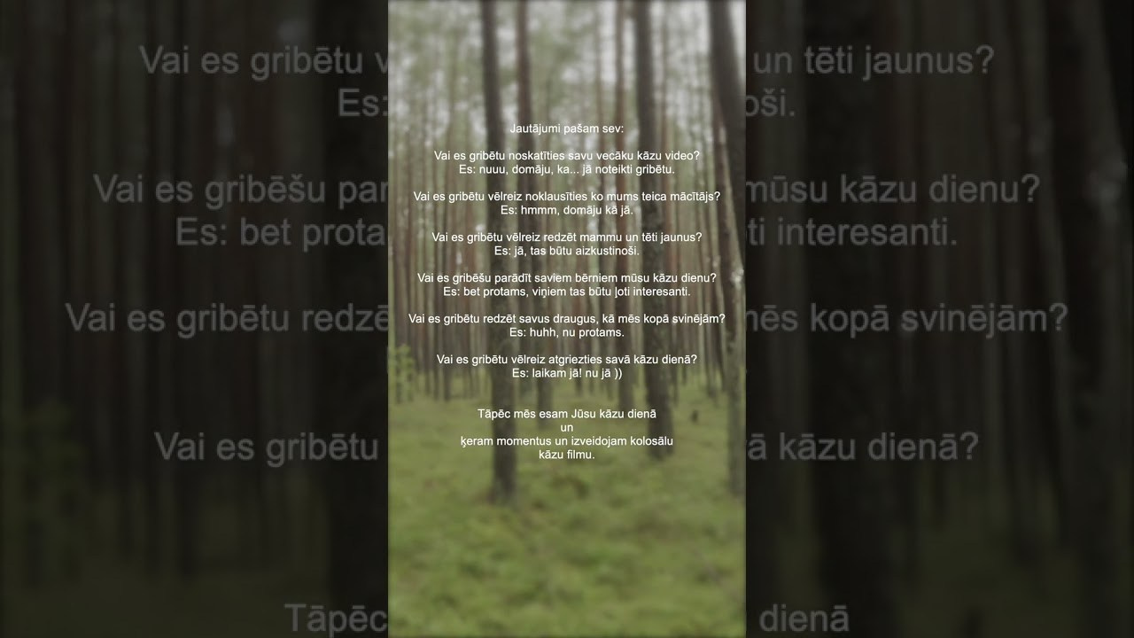 Cik patiesībā svarīgs ir kāzu video. Kāzu video un kāzu foto | BalticWedding - Ainārs Krauklis