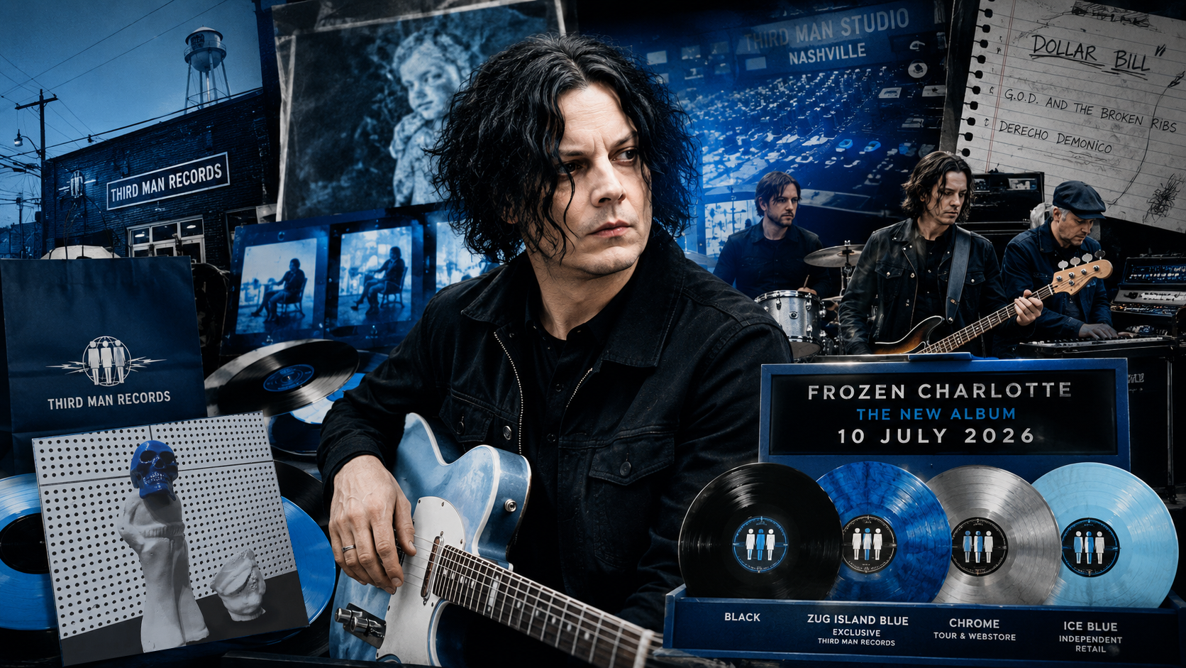 Jack White announces seventh solo album Frozen Charlotte — without a press release | FOTKAI
