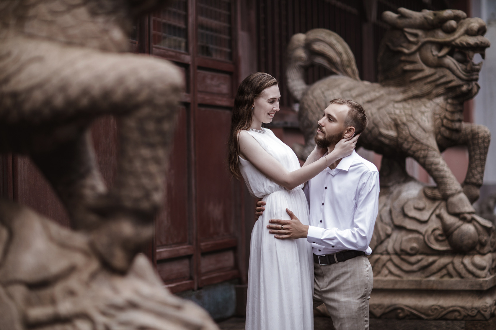 Фотосессии для пар, love stories. Фотограф в Шанхае — Лола Пидлуская
