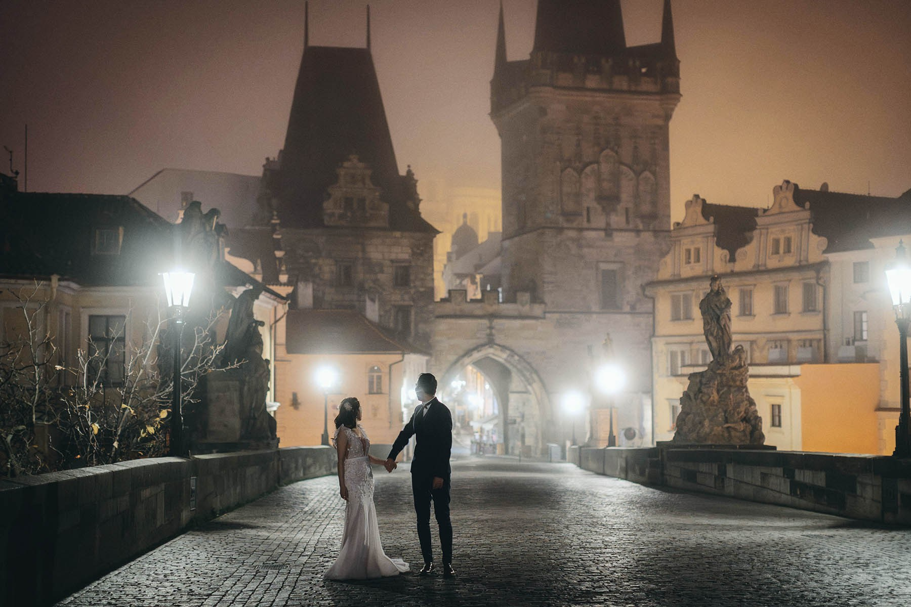 Jessica & Ronald — Misty Pre-Wedding Prague. Prague Pre-Wedding & Engagement Photographer | Kurt Vinion