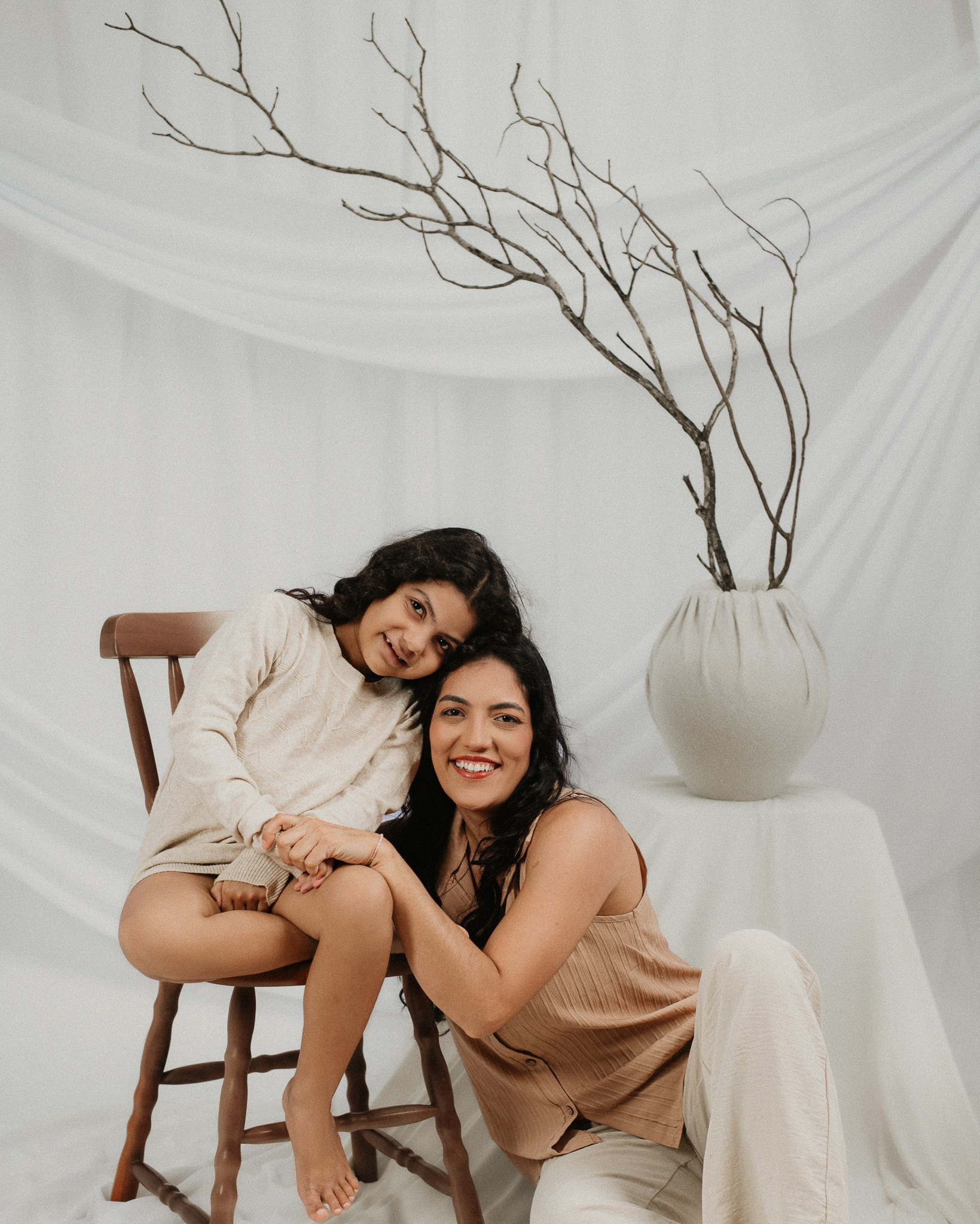 Manoely e&nbsp;Marina&nbsp;— dia das mães