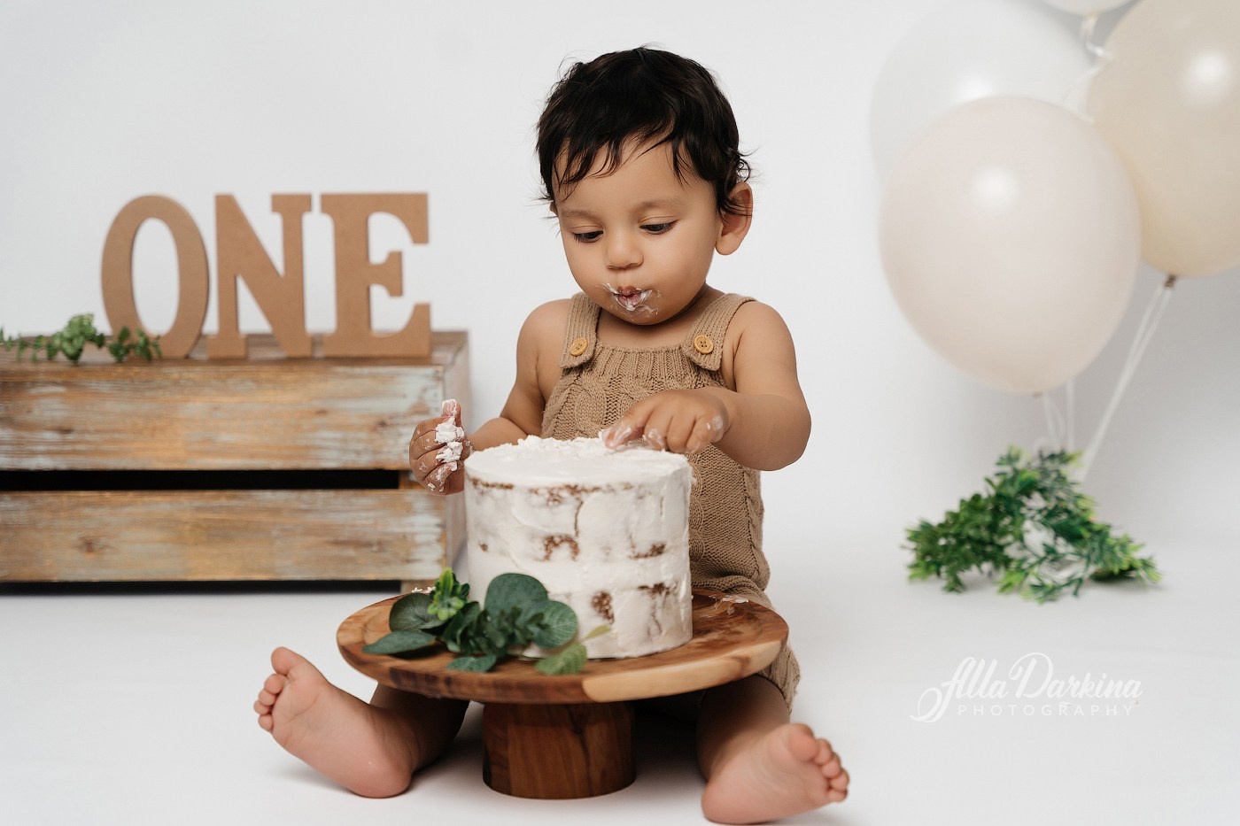 Cake smash session. Newborn and family photographer. Hills District. Sydney