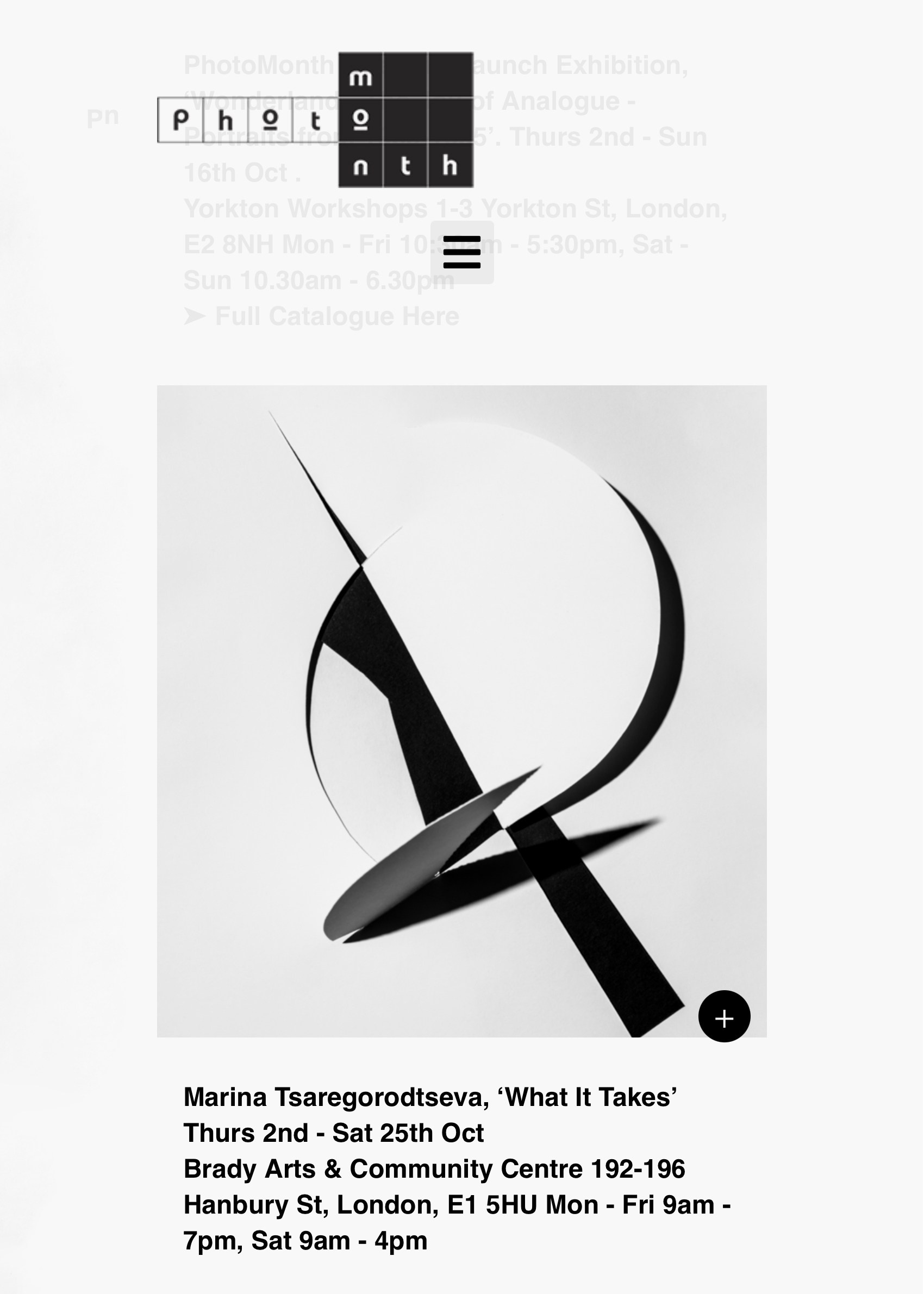 ARTDOC Photography magazine. Marina Tsaregorodtseva Fine Art photographer, London